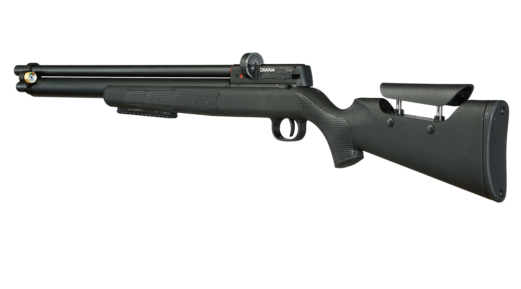 Diana XR210 Pressluftgewehr PCP Kal. 5,5 mm Diabolo schwarz inkl. 12-Schuss Magazin Bild 2