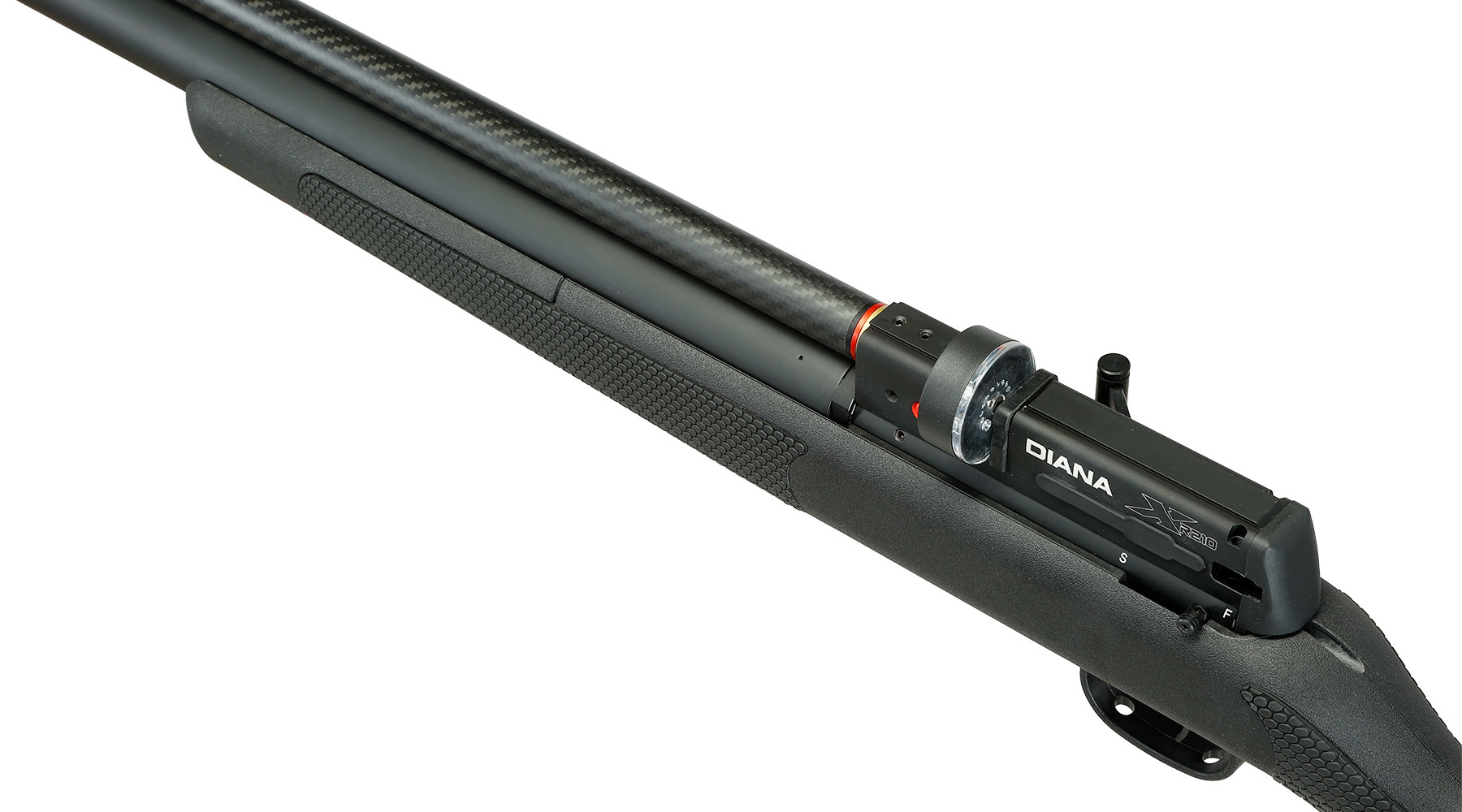 Diana XR210 Pressluftgewehr PCP Kal. 5,5 mm Diabolo schwarz inkl. 12-Schuss Magazin Bild 3