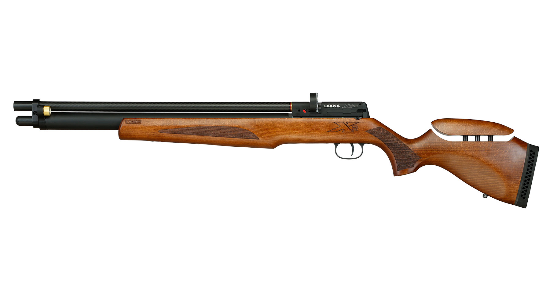 Diana XR210 Premium Pressluftgewehr PCP Kal. 5,5 mm Diabolo Holzschaft inkl. 12-Schuss Magazin