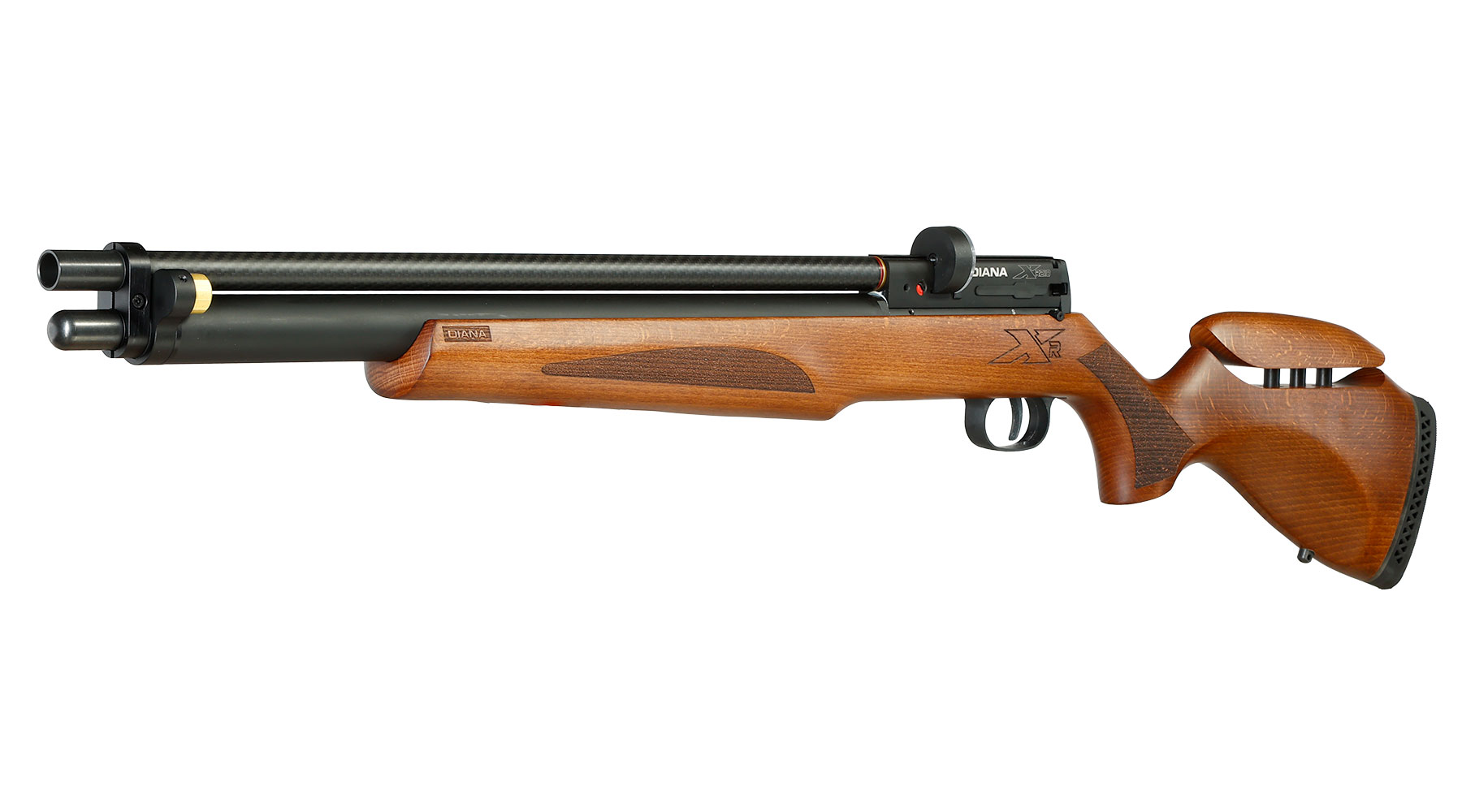 Diana XR210 Premium Pressluftgewehr PCP Kal. 5,5 mm Diabolo Holzschaft inkl. 12-Schuss Magazin Bild 1