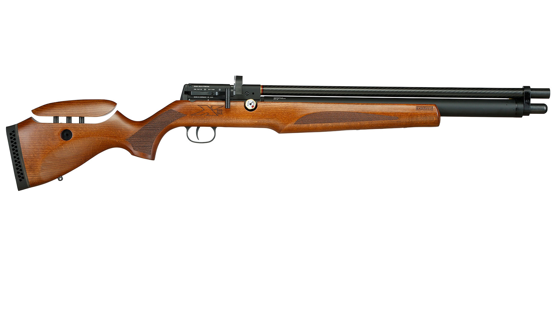 Diana XR210 Premium Pressluftgewehr PCP Kal. 5,5 mm Diabolo Holzschaft inkl. 12-Schuss Magazin Bild 4