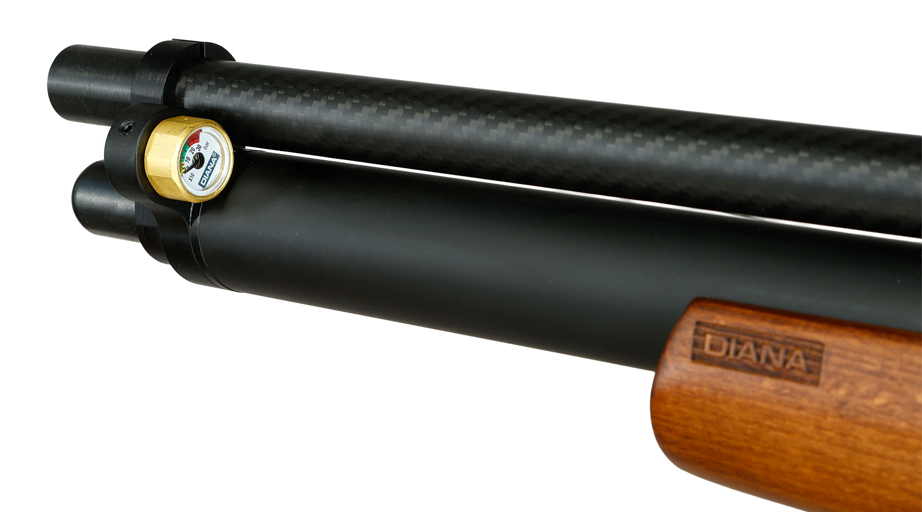 Diana XR210 Premium Pressluftgewehr PCP Kal. 5,5 mm Diabolo Holzschaft inkl. 12-Schuss Magazin Bild 5