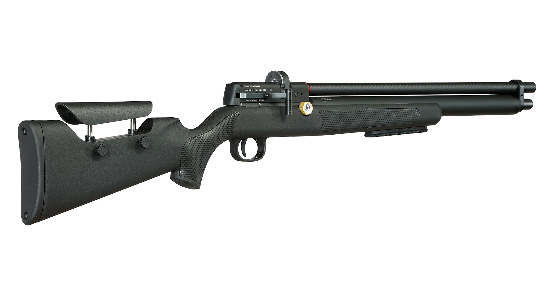 Diana XR210 Pressluftgewehr PCP Kal. 4,5 mm Diabolo schwarz inkl. 14-Schuss Magazin Bild 10