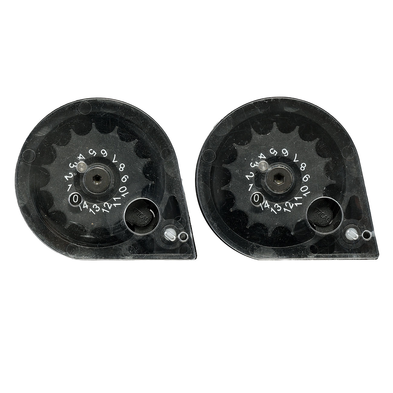 Diana Trommelmagazin 14 Schuss 4,5 mm Diabolo schwarz f. Diana XR200 / XR210 PCP Druckluft-Gewehre - 2 St�ck Bild 1