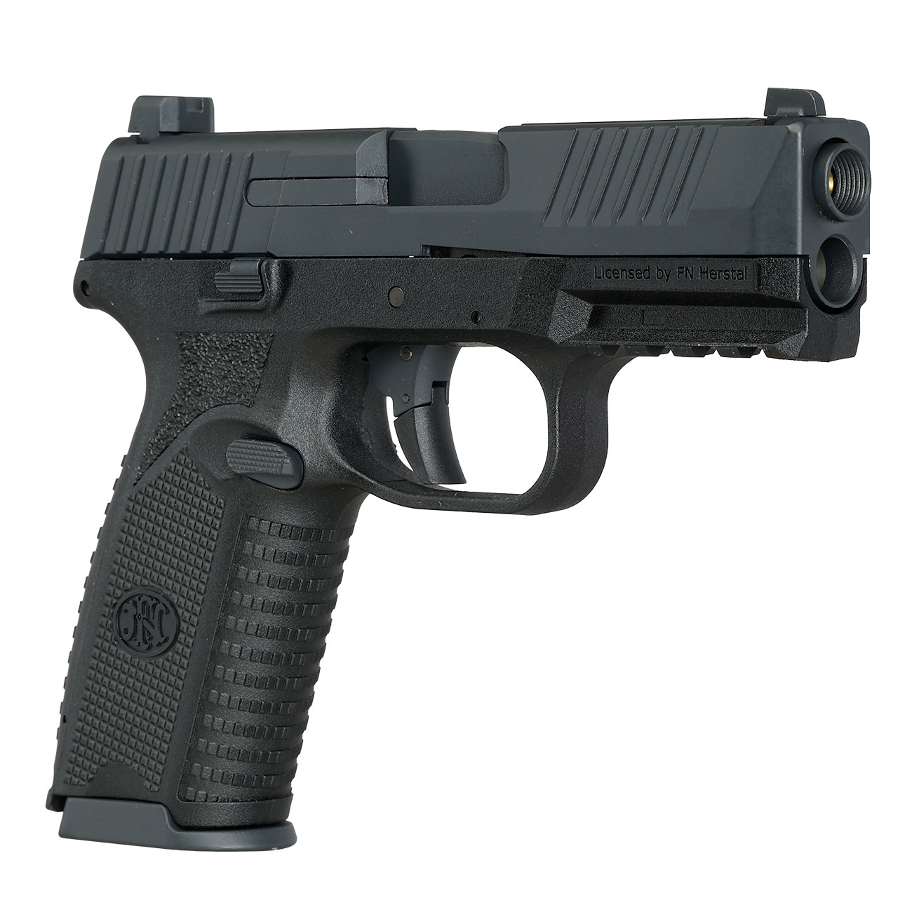 Cybergun FN Herstal FN 509 CO2 Luftpistole Kal. 4,5mm BB mit Metallschlitten Blowback schwarz Bild 9