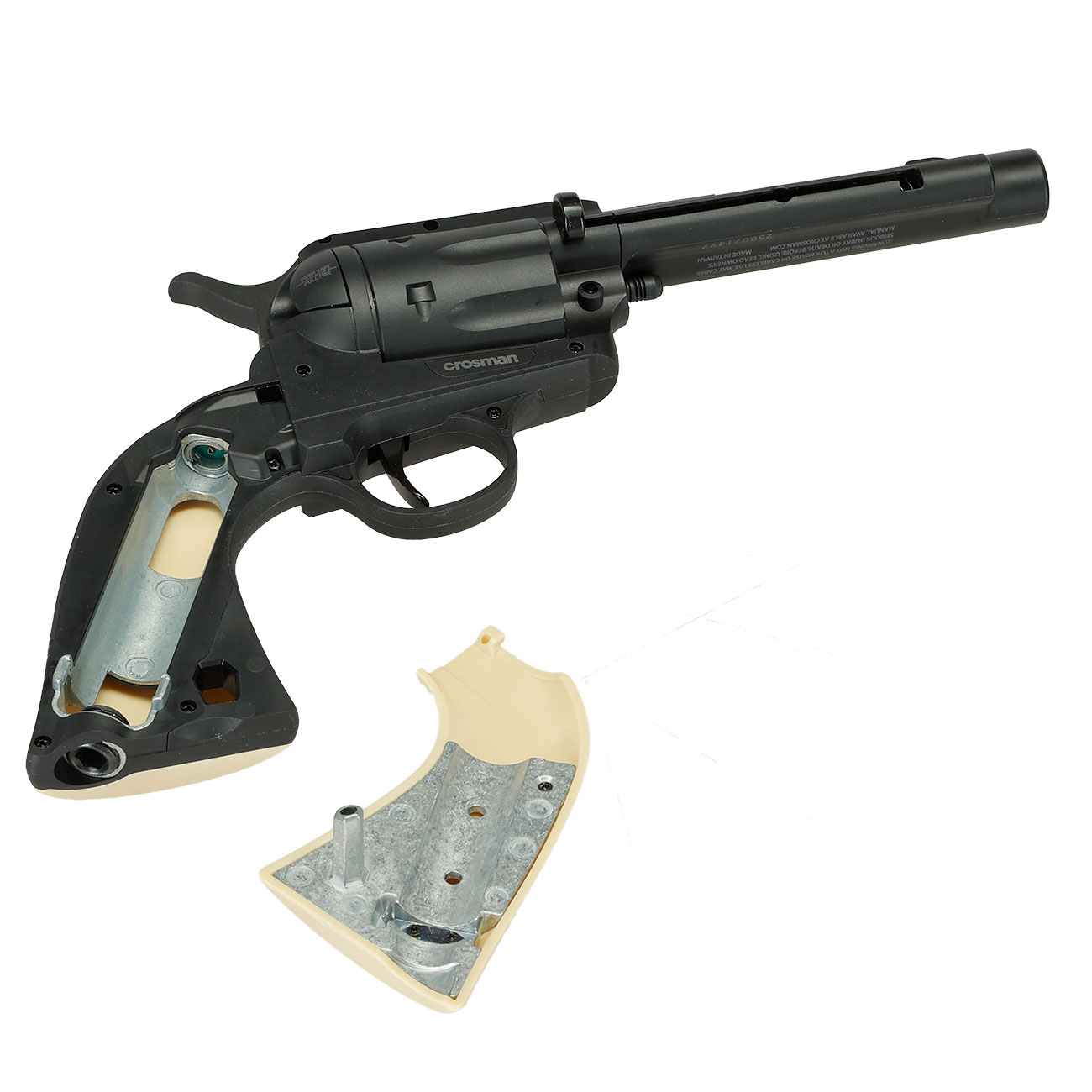 Crosman Fortify CO2 Revolver Kal. 4,5mm BB schwarz Bild 7