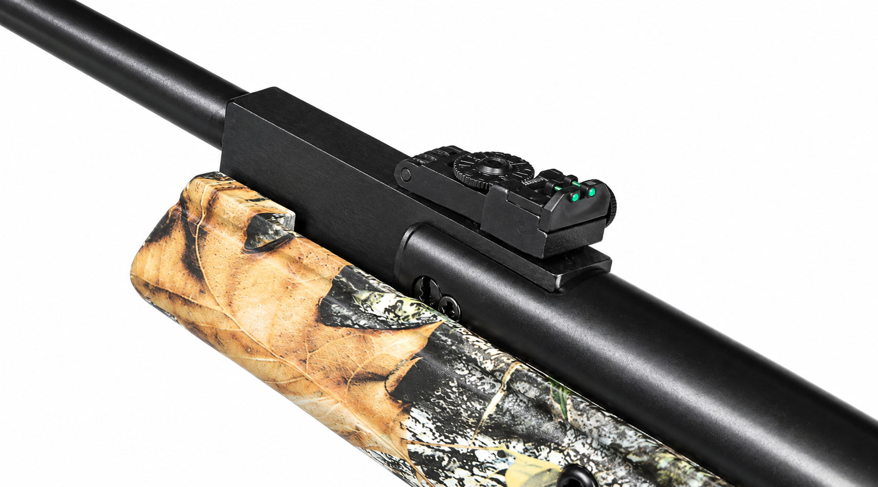 SET Hatsan 125 Sniper Knicklauf Luftgewehr 4,5 mm Diabolo Mossy Oak Camo mit Zielfernrohr 4x20 und 900 Diabolos Bild 7
