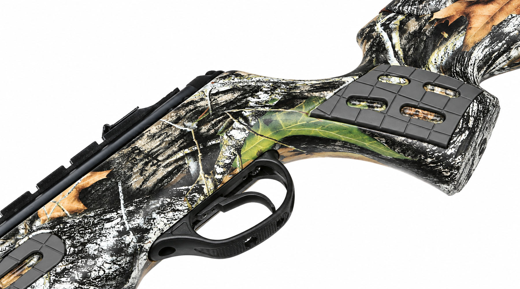 SET Hatsan 125 Sniper Knicklauf Luftgewehr 4,5 mm Diabolo Mossy Oak Camo mit Zielfernrohr 4x20 und 900 Diabolos Bild 8