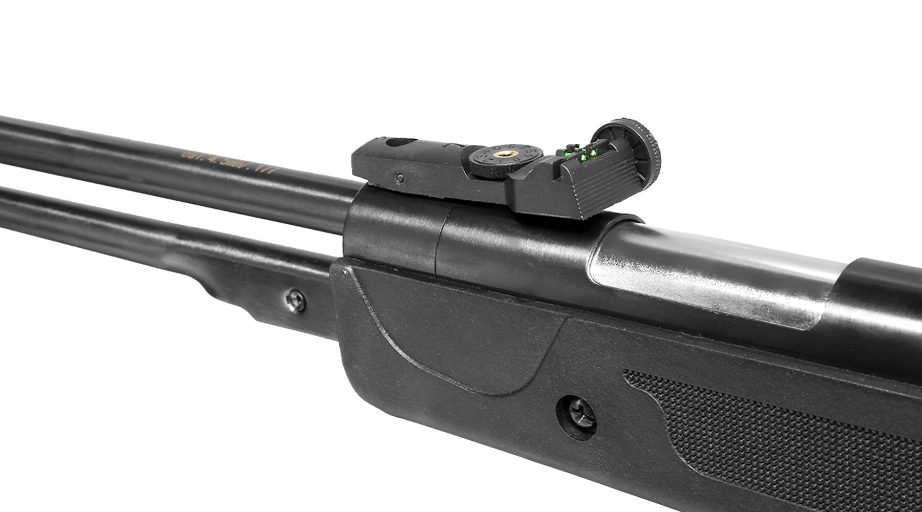 SET GSG WF600P Unterhebelspanner Luftgewehr 4,5 mm Diabolo inkl. 900 Diabolos, Kugelfang und Zielscheiben Bild 7