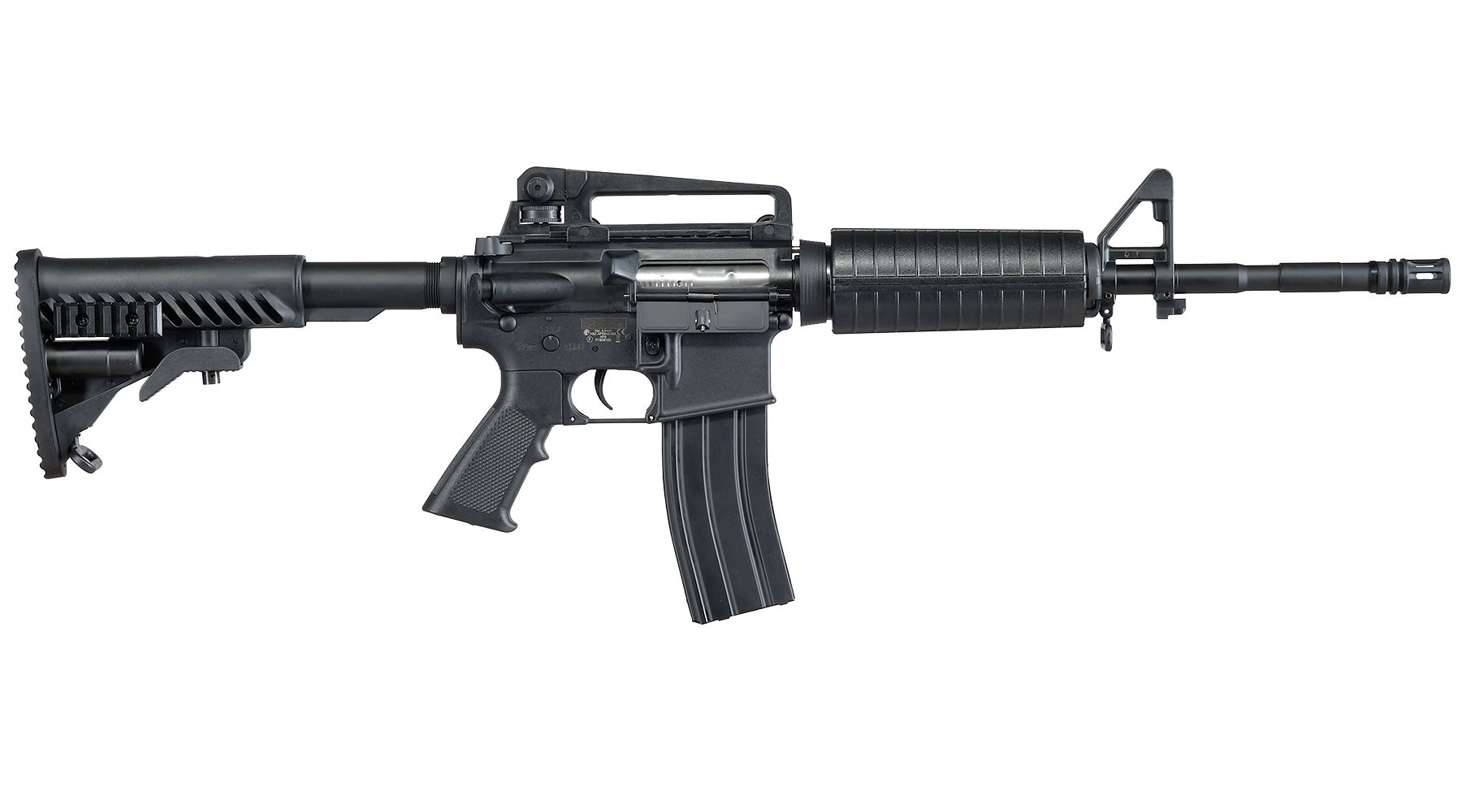 SET APS M4A1 Carbine S-EAG Luftgewehr 4,5 mm BB mit WoSport Training Target und 2500 Stahl BBs Bild 3