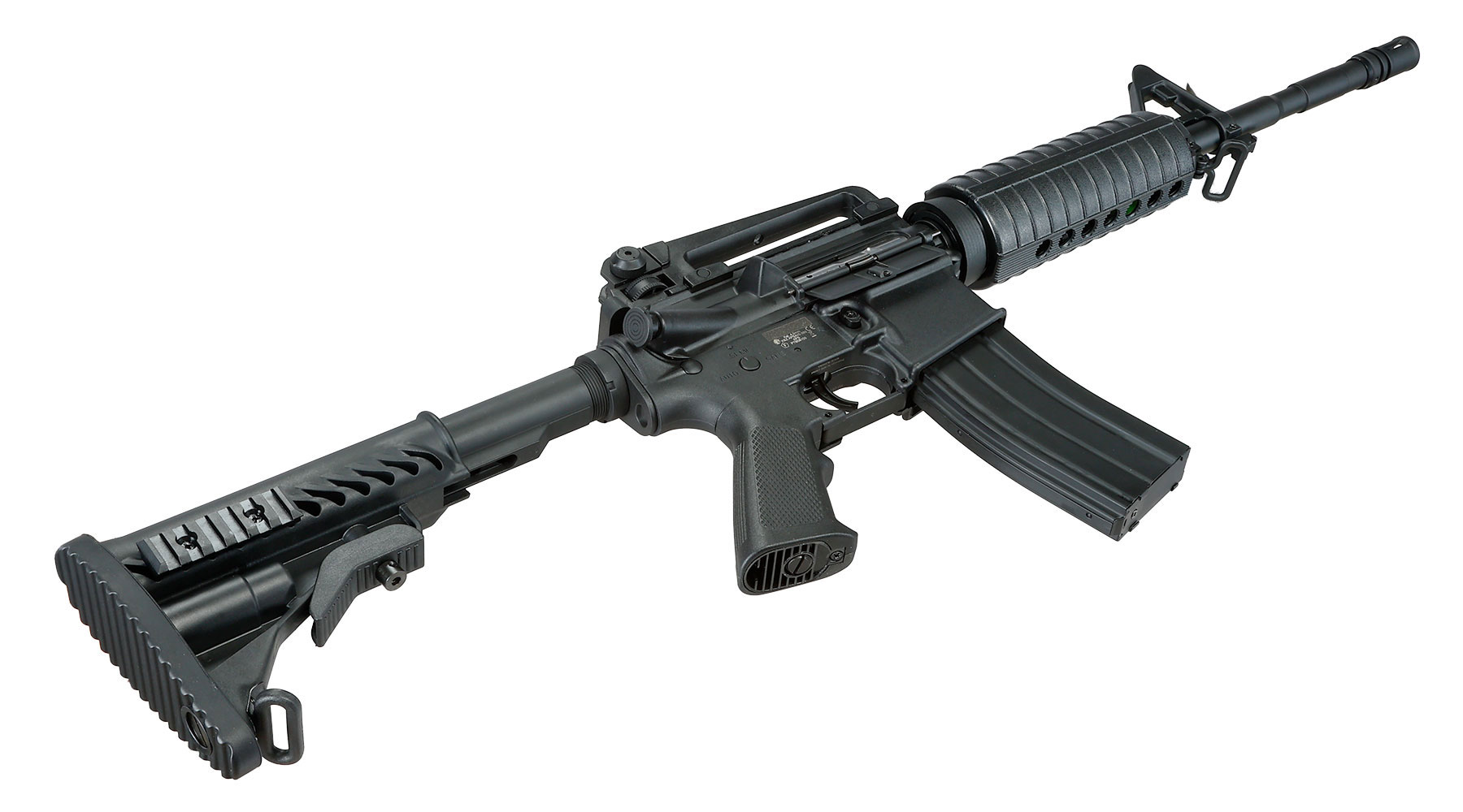 SET APS M4A1 Carbine S-EAG Luftgewehr 4,5 mm BB mit WoSport Training Target und 2500 Stahl BBs Bild 7