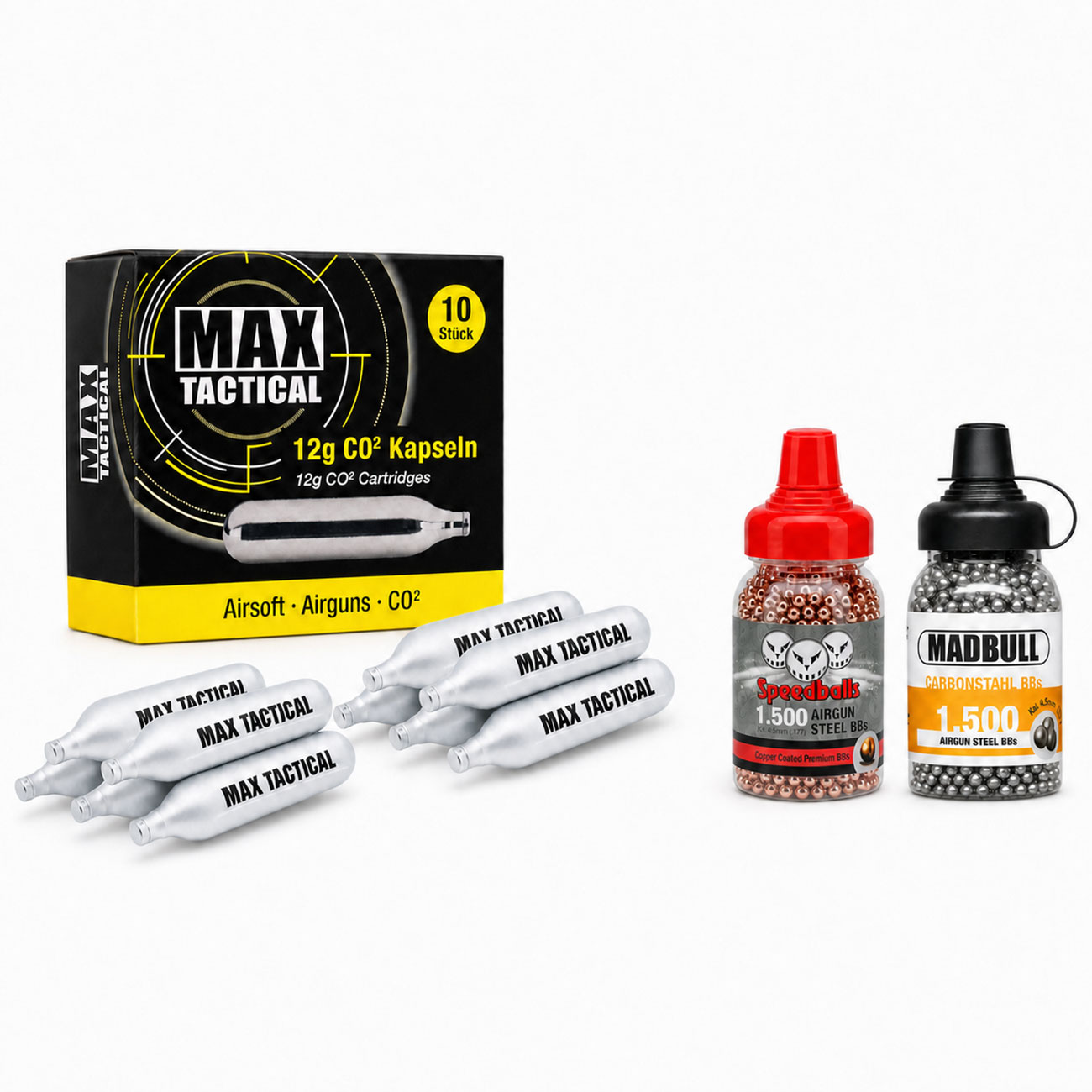 SET KLI Hi-Capa 4.3 Night Viper CO2 Luftpistole 4,5 mm BB mit Koffer, 3000 BBs und 10 CO2-Kapseln Bild 11