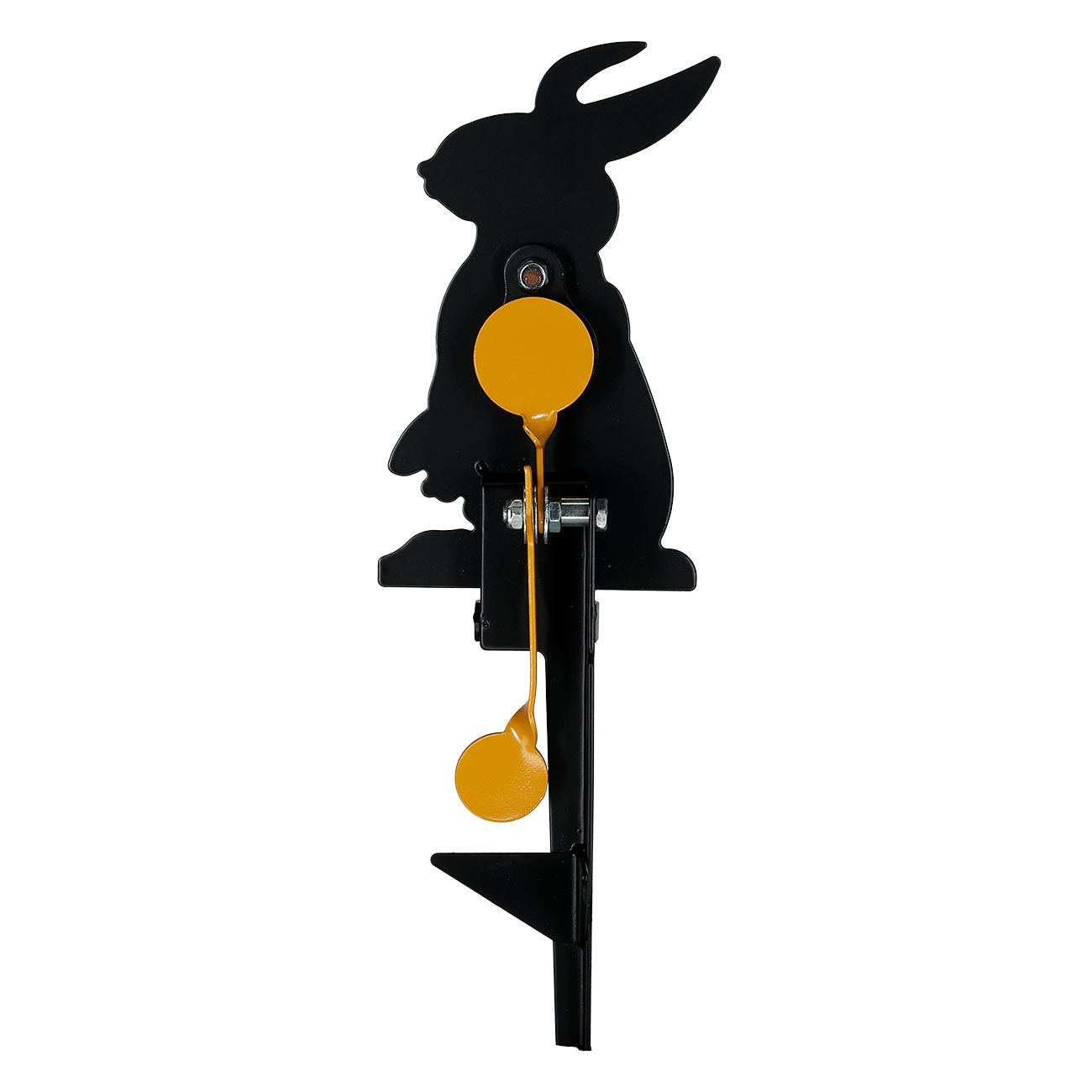 Remington Hit & Reset Klappziel Hase aus Stahl mit Schuss-R�ckstellung schwarz Bild 2