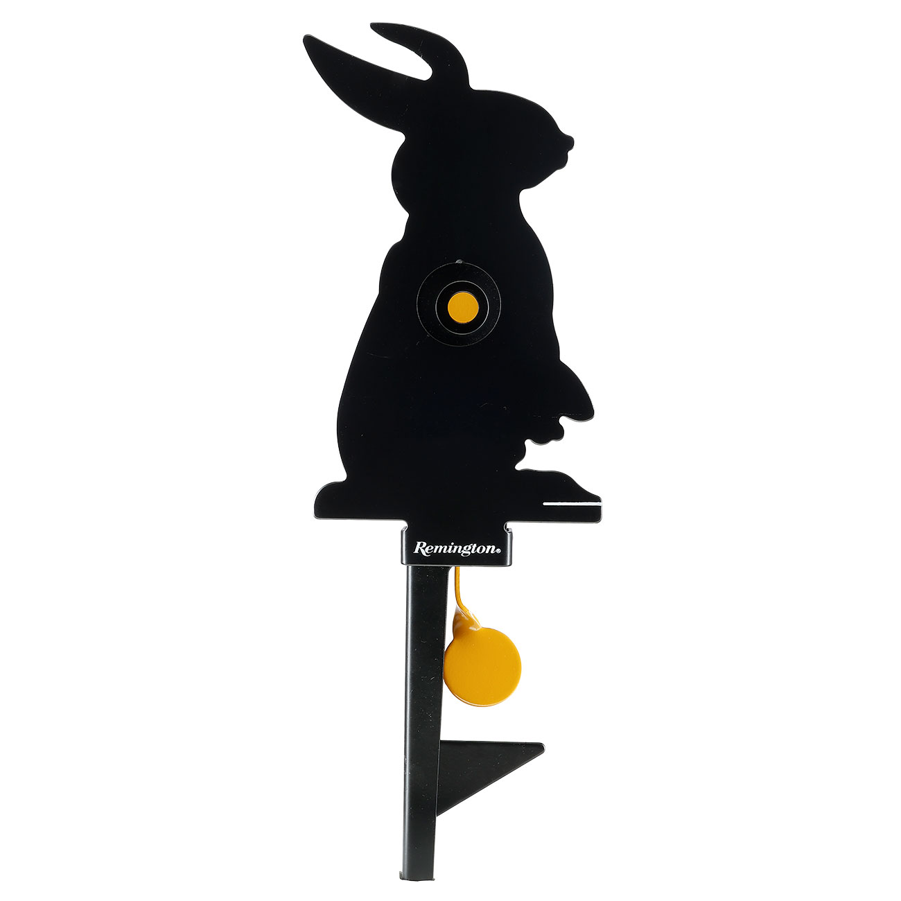 Remington Hit & Reset Klappziel Hase aus Stahl mit Schuss-R�ckstellung schwarz Bild 4