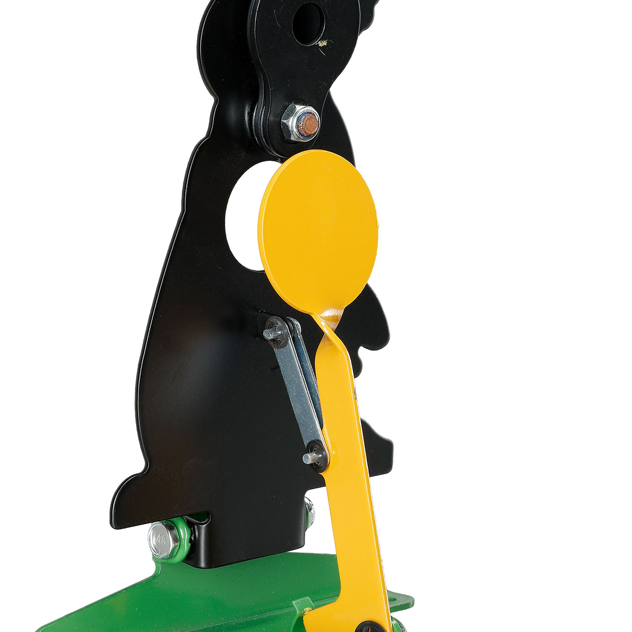 Remington Pull To Reset Klappziel Hase aus Stahl mit Seilzug-R�ckstellung schwarz Bild 4