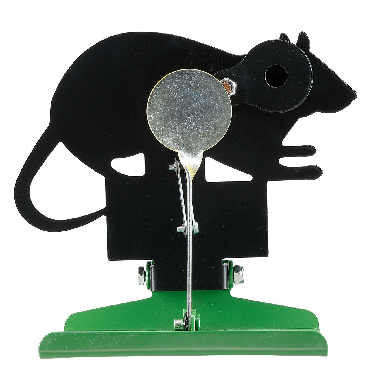 Remington Pull To Reset Klappziel Ratte aus Stahl mit Seilzug-R�ckstellung schwarz Bild 2