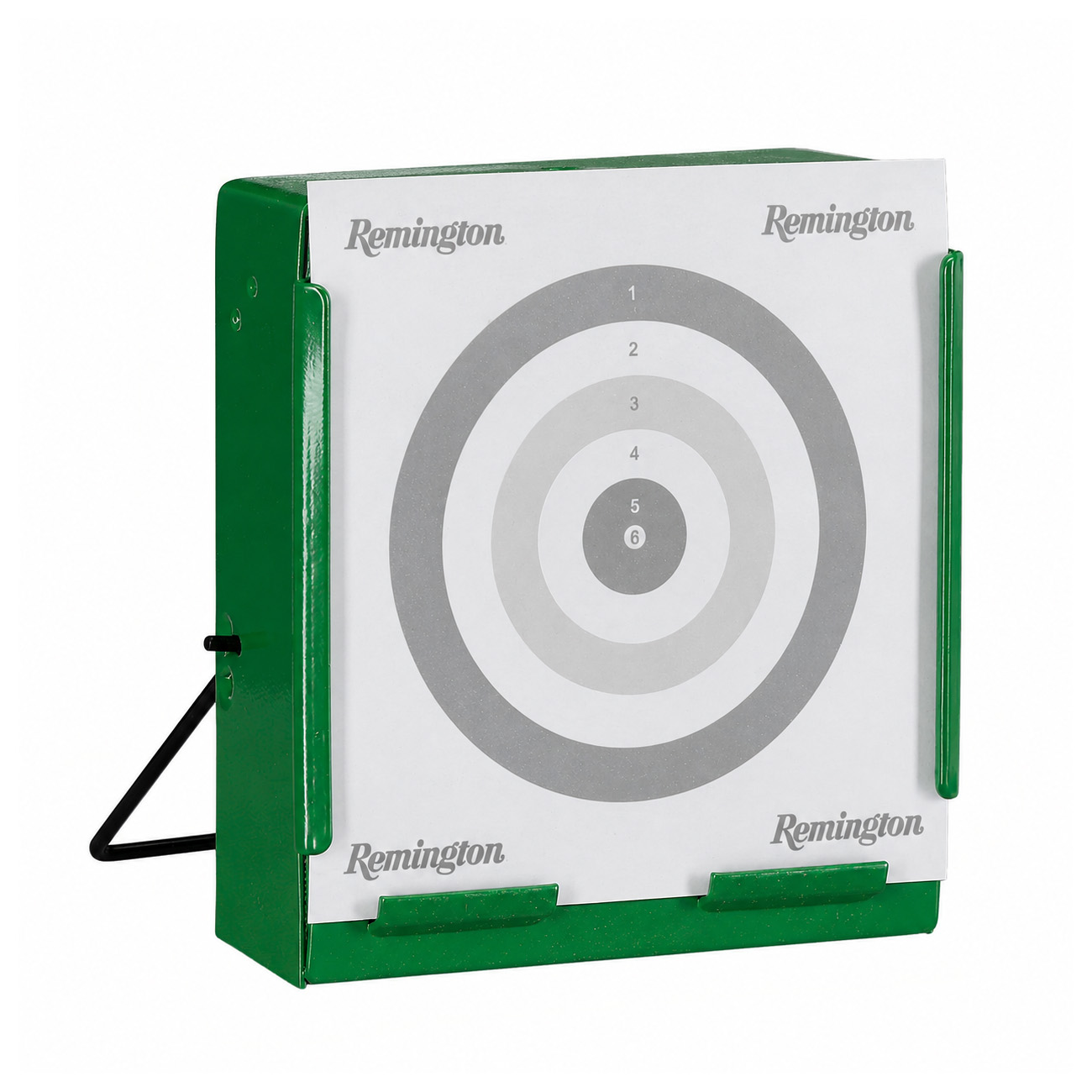 Remington Kugelfangkasten 14 x 14 cm m. Standfu� f�r Luftpistolen und Luftgewehre gr�n