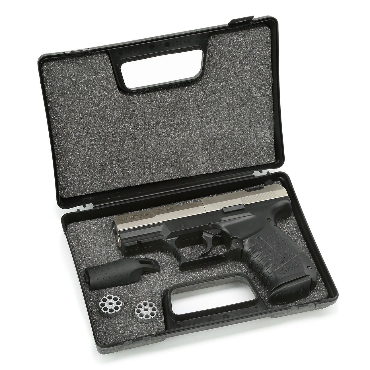 Walther CP99 CO2 Luftpistole 4,5 mm Diabolo nickel Bild 4