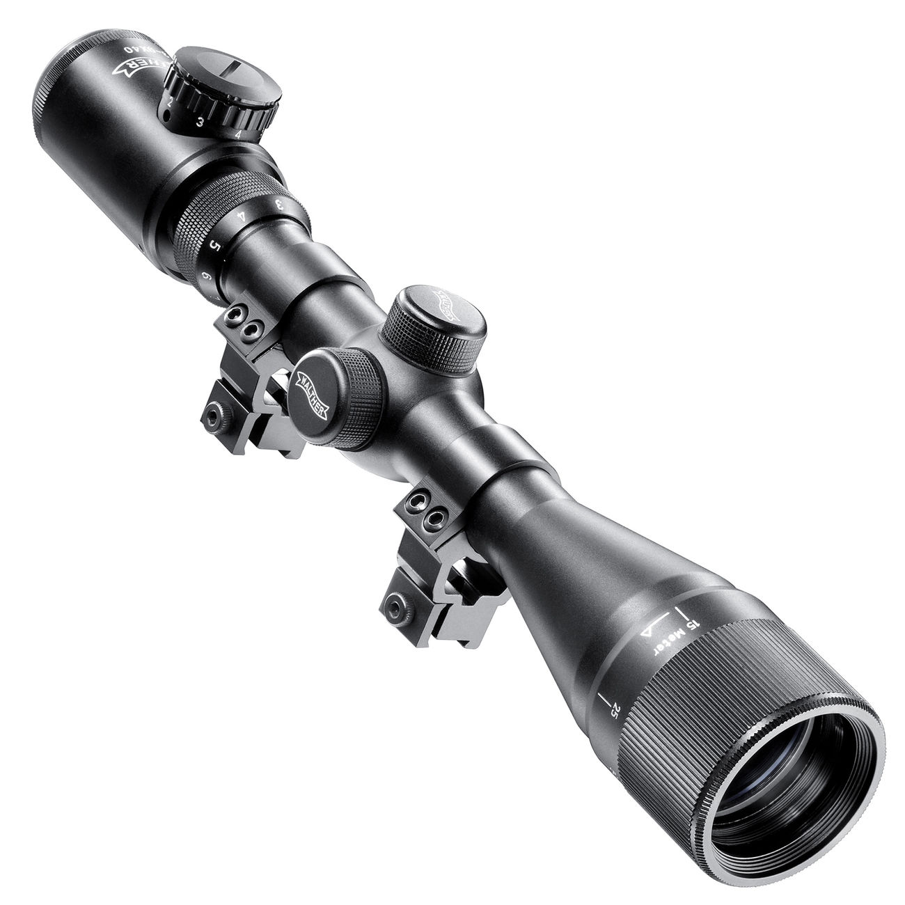 Walther Zielfernrohr 3-9 x 40E mit beleuchteten Zielkreuz Bild 1