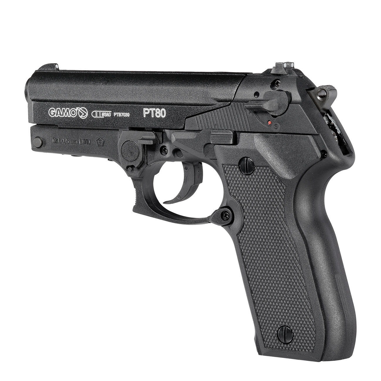 Gamo PT-80 CO2 Luftpistole Kal. 4,5 mm Diabolo schwarz Bild 2