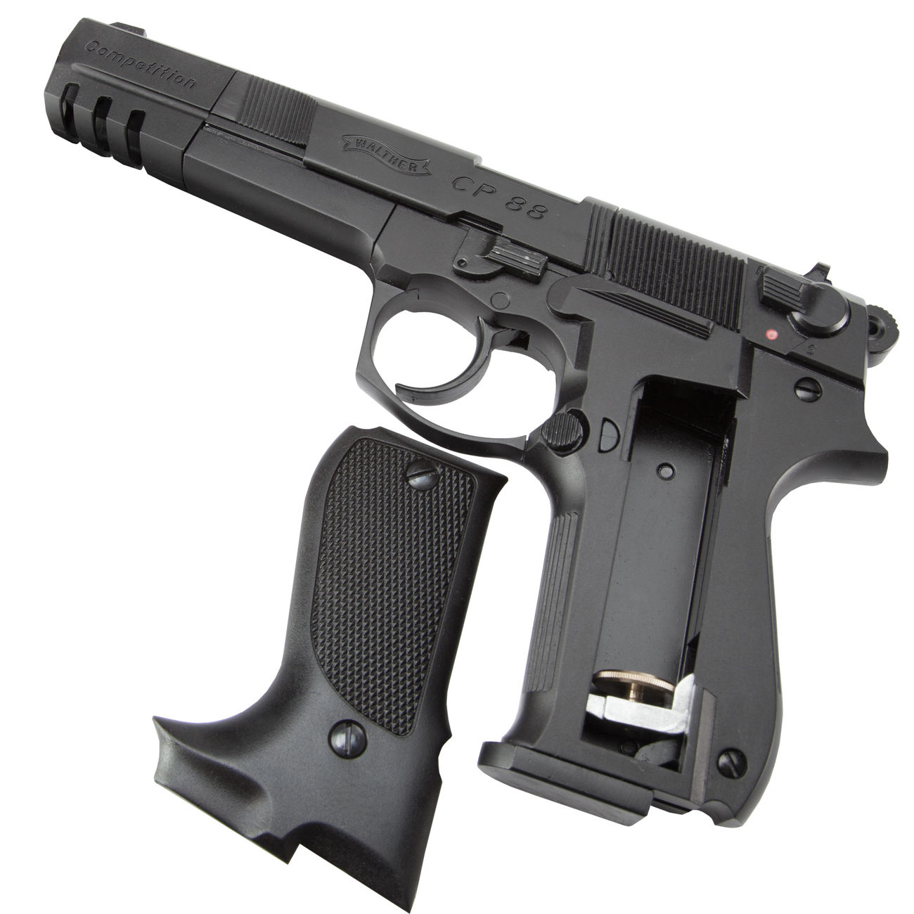 Walther CP88 Competition 6 Zoll CO2 Luftpistole 4,5mm Diabolo brniert Bild 3