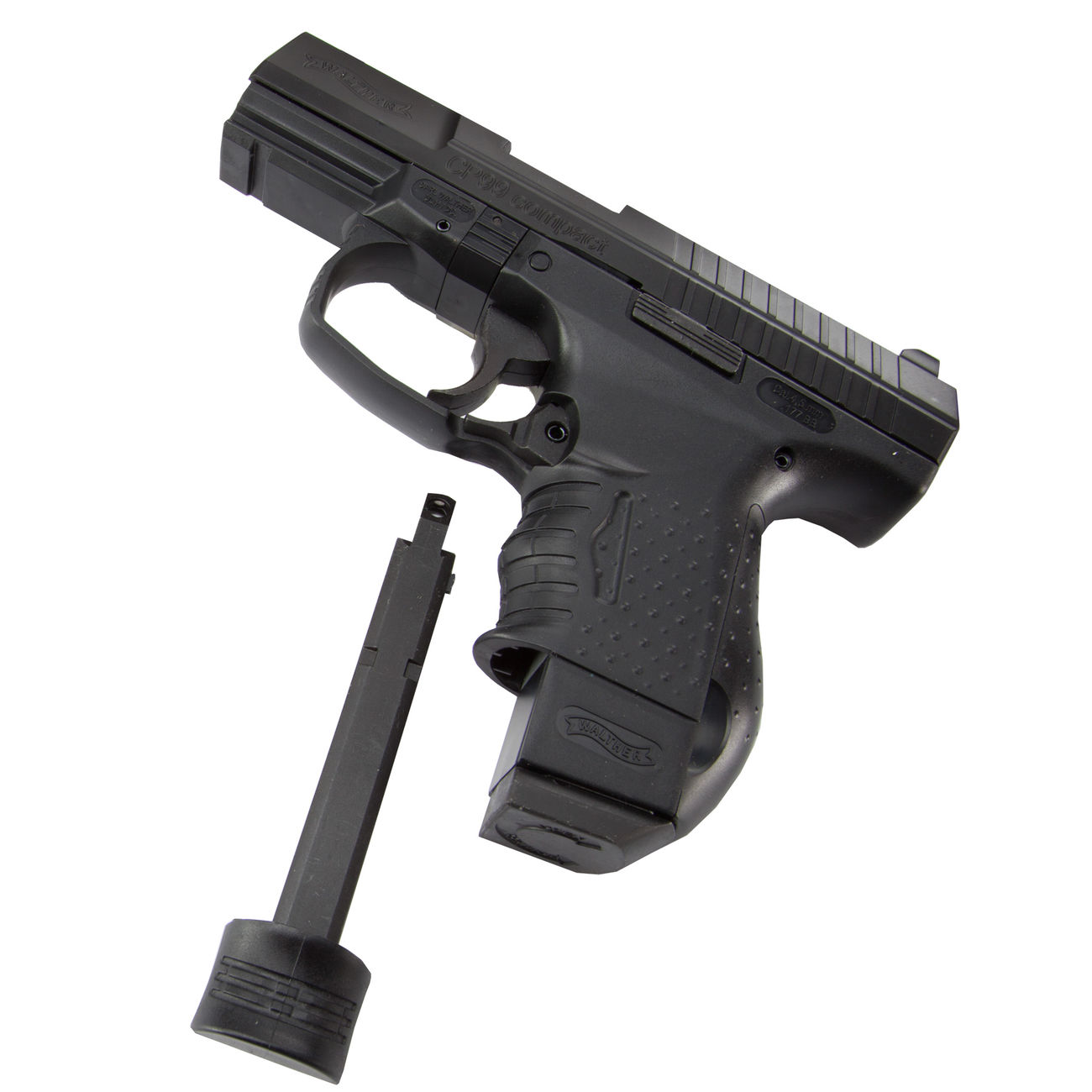 Walther CP99 Compact CO2 Luftpistole 4,5mm (.177) BB schwarz Bild 1
