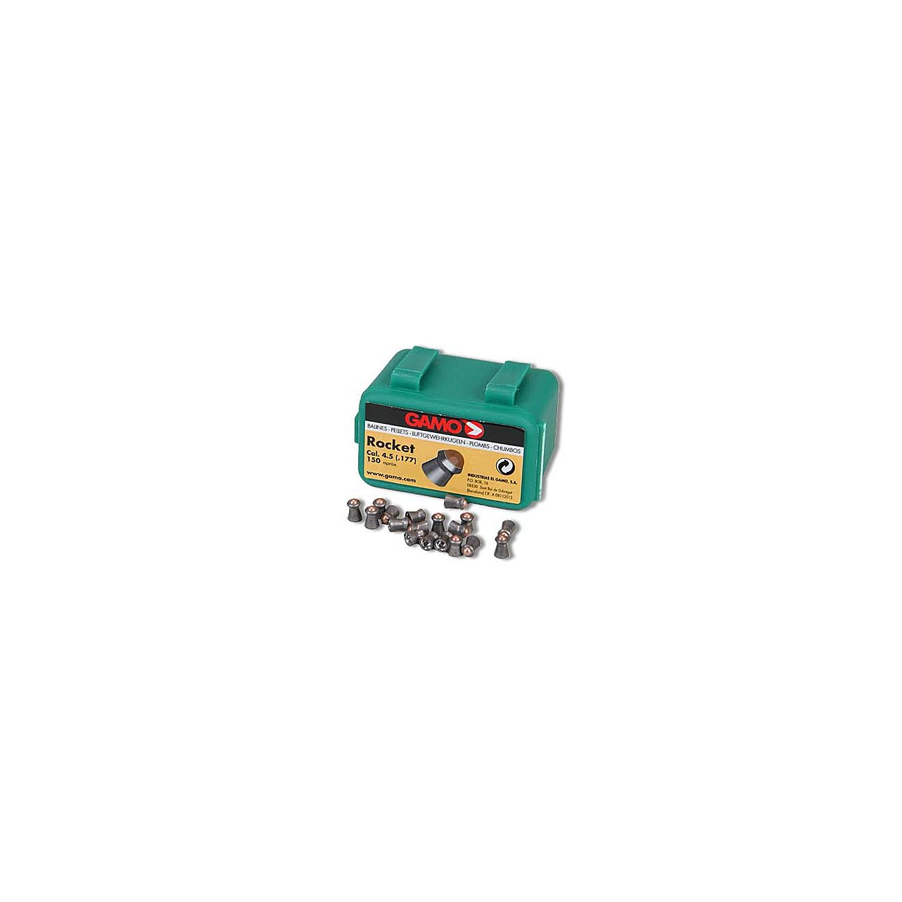 Gamo Rundkopf-Diabolos Rocket Kupferkopf 4,5mm 150 Stck