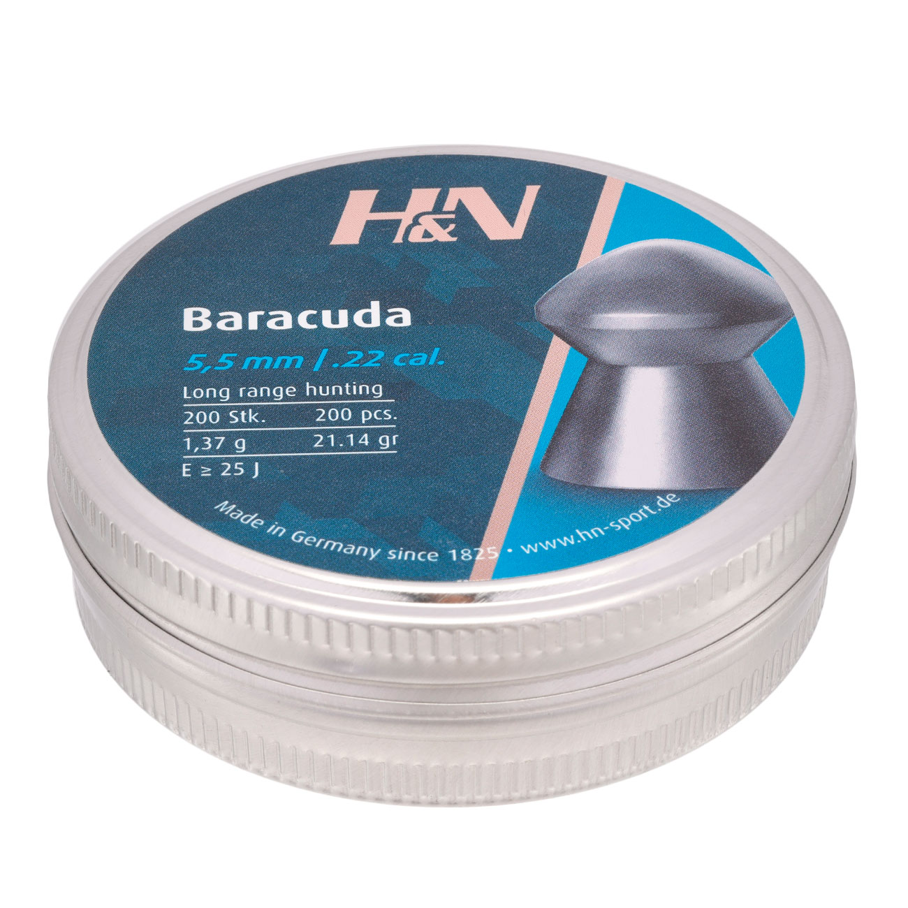 H&N Rundkopf-Diabolos Baracuda 5,5mm 200 Stck Bild 1