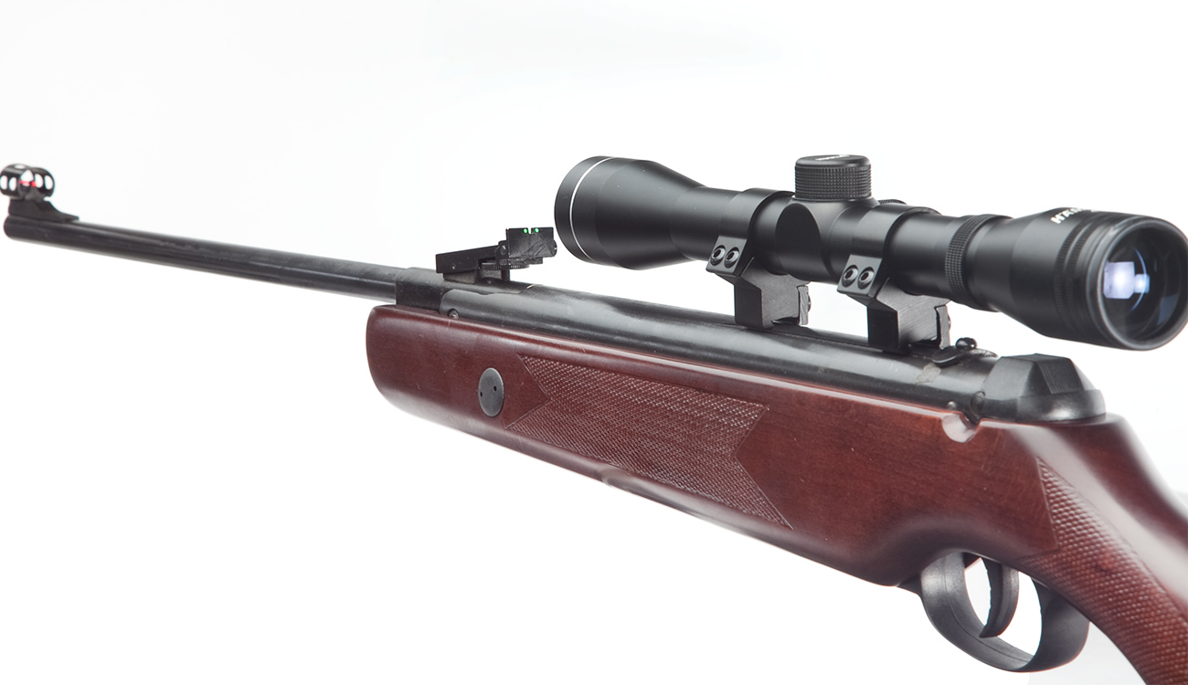 Hmmerli Hunter Force 600 Combo Luftgewehr 4,5 mm - inkl. 4x32 Zielfernrohr Bild 1