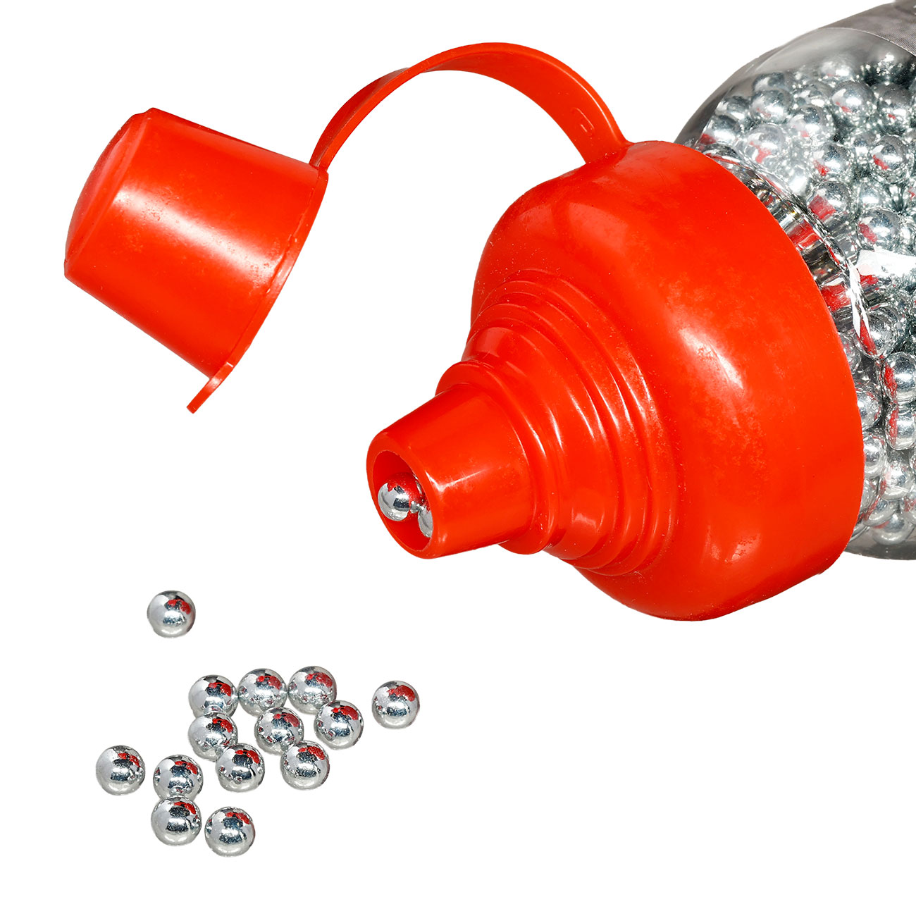 Blaster Stahlrundkugeln 4,5mm BB, 1500er Schnelllader Bild 4