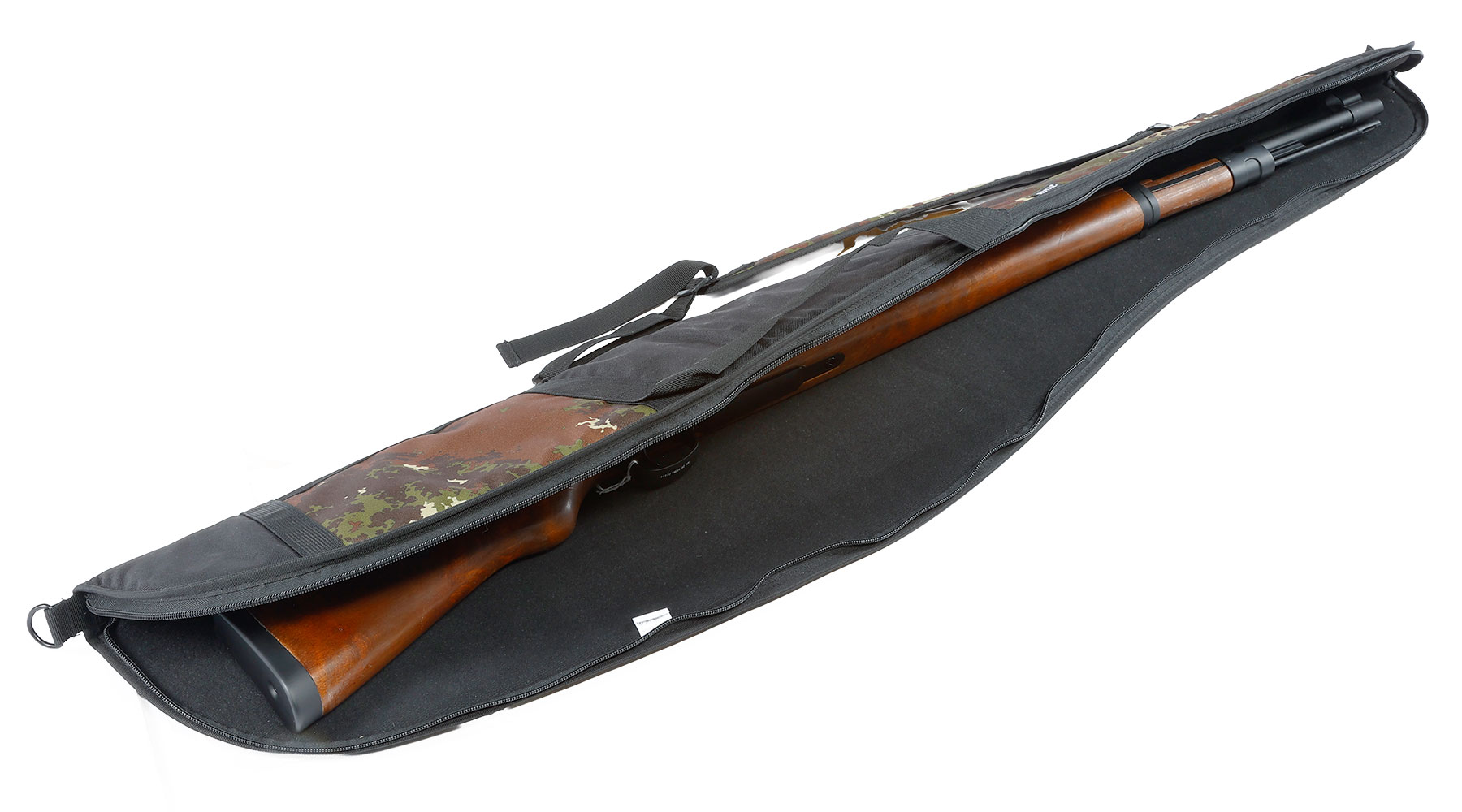 Royal Airsoft 122 cm Deluxe Soft Rifle Bag / Gewehr-Futteral schwarz / laubtarn Bild 7