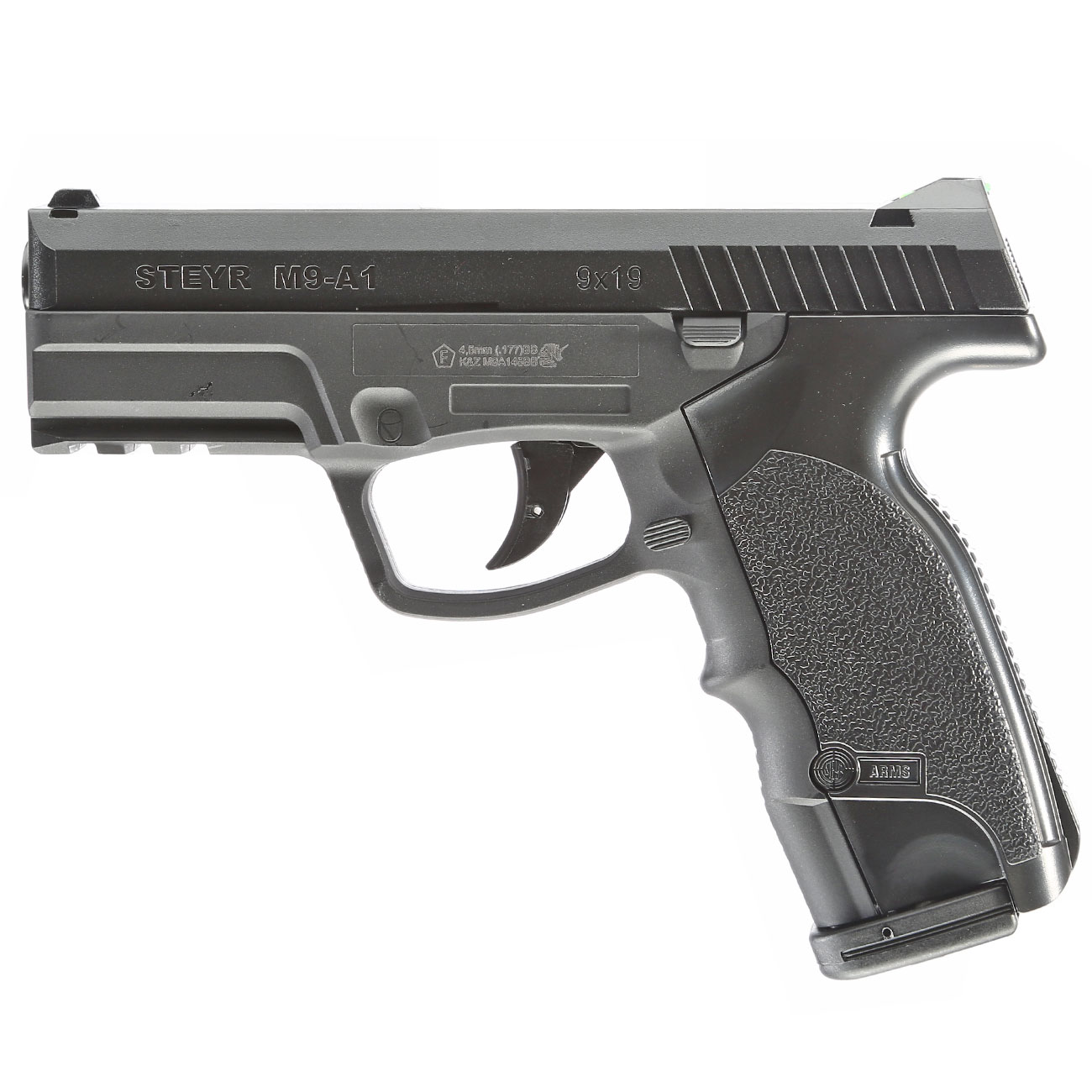 ASG Steyr Mannlicher M9A1 CO2 Luftpistole Kal. 4,5mm BB Non Blowback schwarz Bild 1