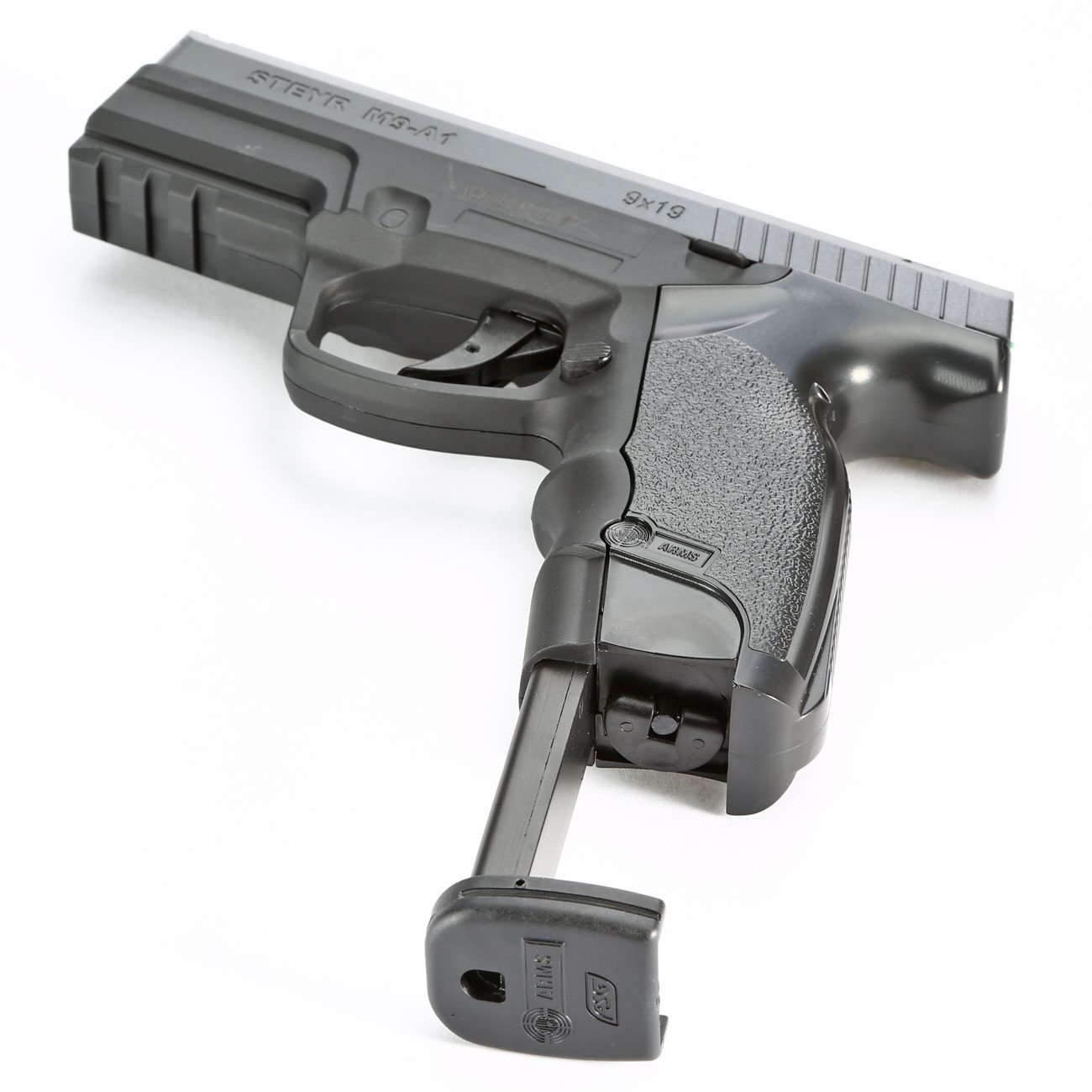 ASG Steyr Mannlicher M9A1 CO2 Luftpistole Kal. 4,5mm BB Non Blowback schwarz Bild 4