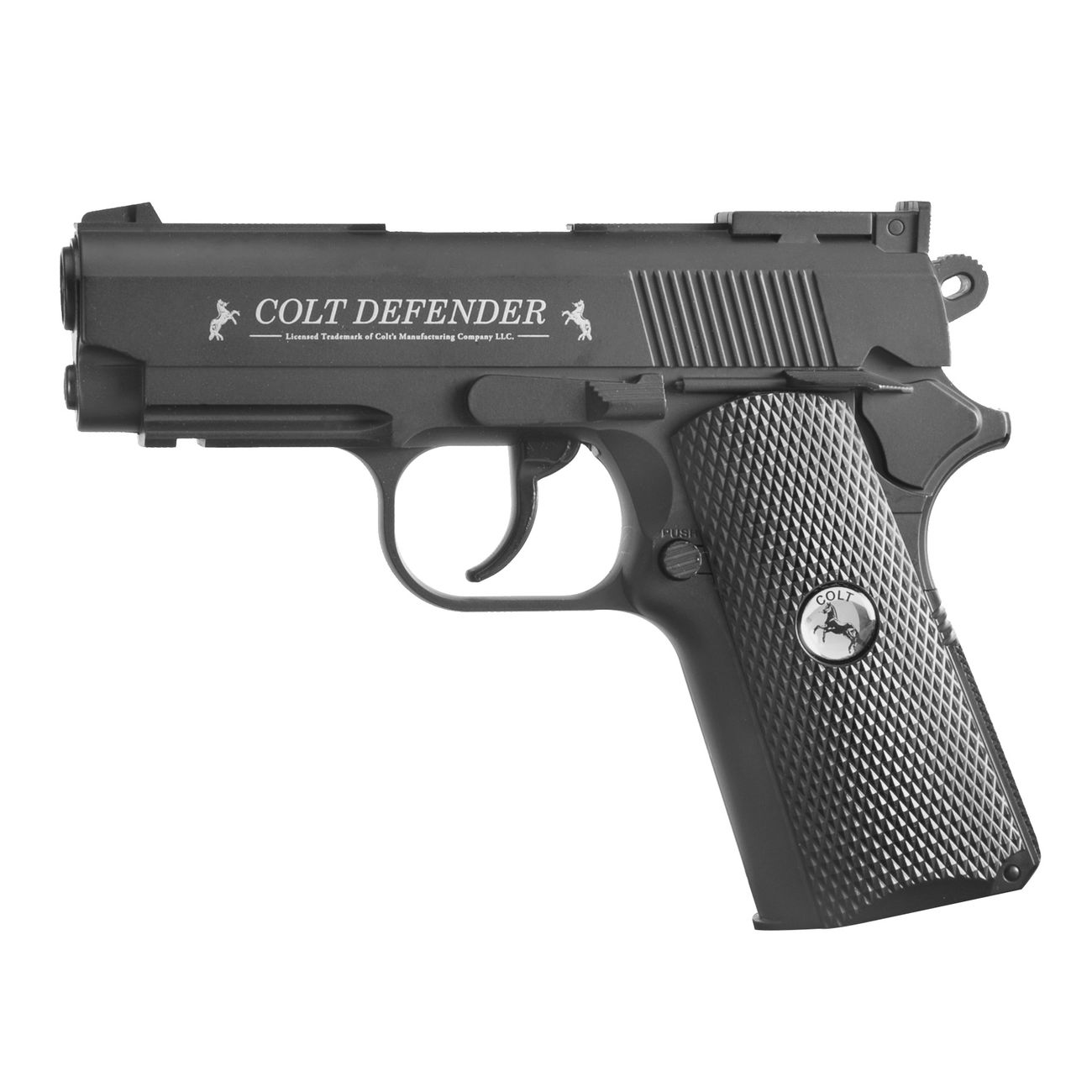 Colt Defender CO2 Pistole 4,5mm (.177) BB brniert  Vollmetall