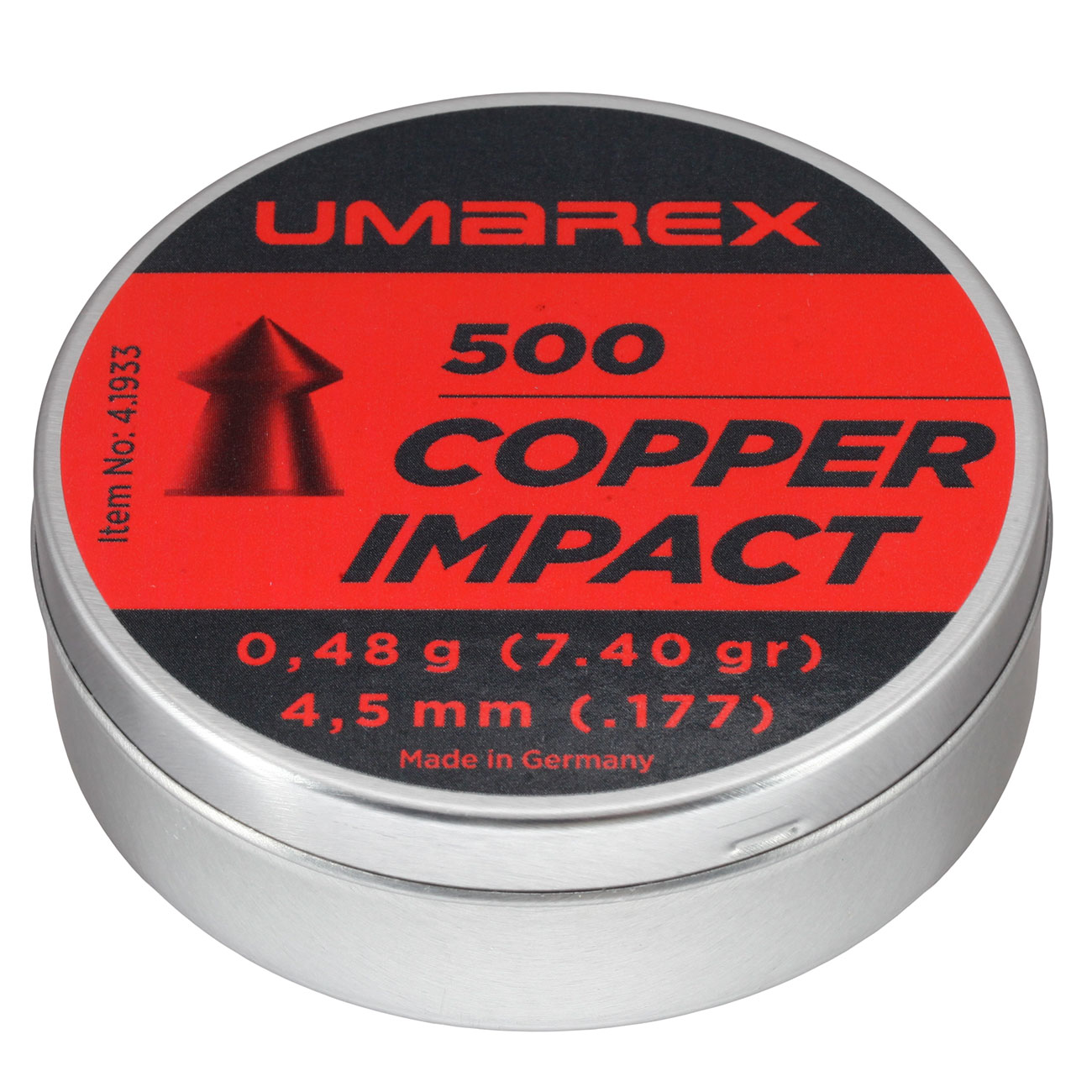 Walther Spitzkopf-Diabolos Copper Impact 4,5mm 500 Stck Bild 1