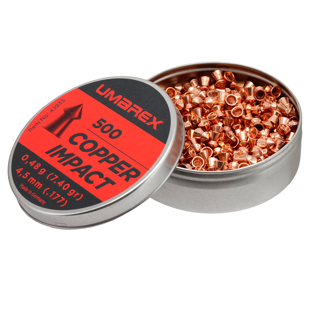 Walther Spitzkopf-Diabolos Copper Impact 4,5mm 500 Stck Bild 2