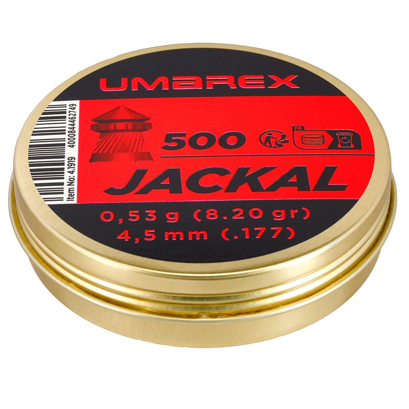 Umarex Spitzkopf-Diabolos Jackal 4,5mm 500 Stck Bild 1