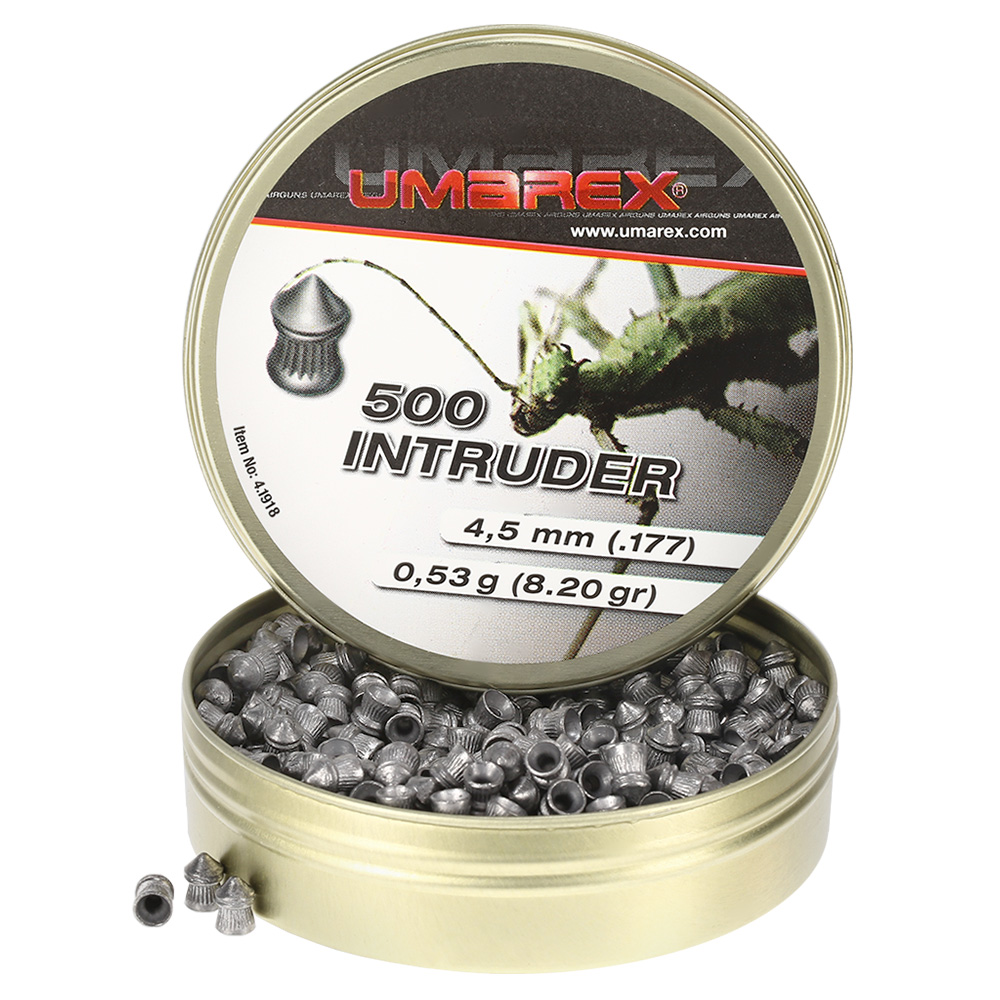 Umarex Spitzkopf-Diabolos Intruder, geriffelt 4,5mm 500 Stck