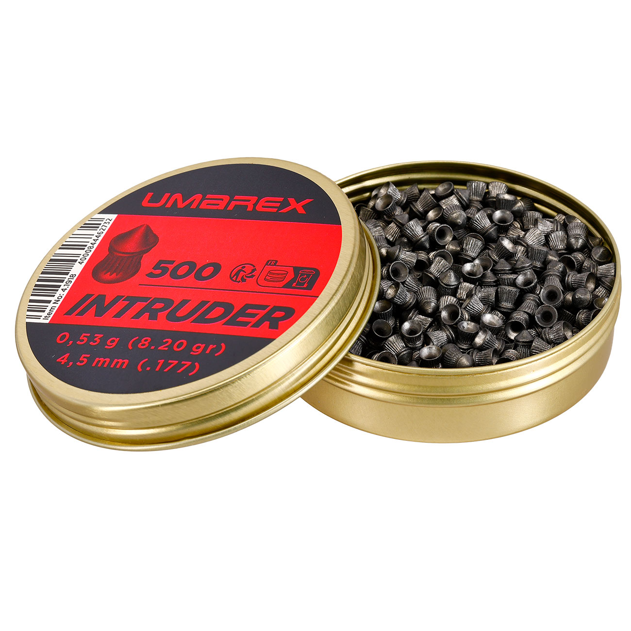 Umarex Spitzkopf-Diabolos Intruder, geriffelt 4,5mm 500 Stck Bild 2