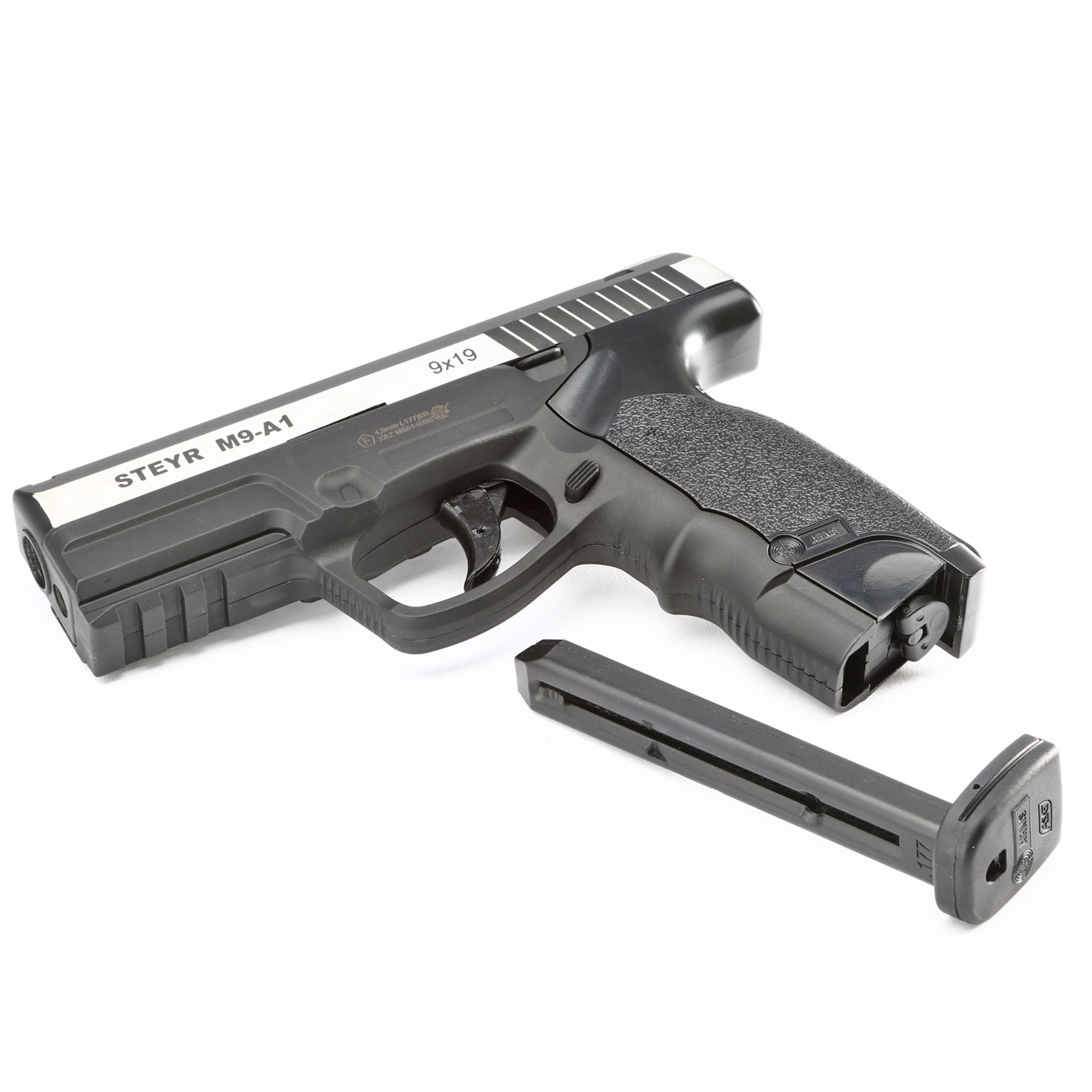 ASG Steyr Mannlicher M9A1 CO2 Luftpistole Kal. 4,5mm BB Non Blowback Dual Tone Bild 5