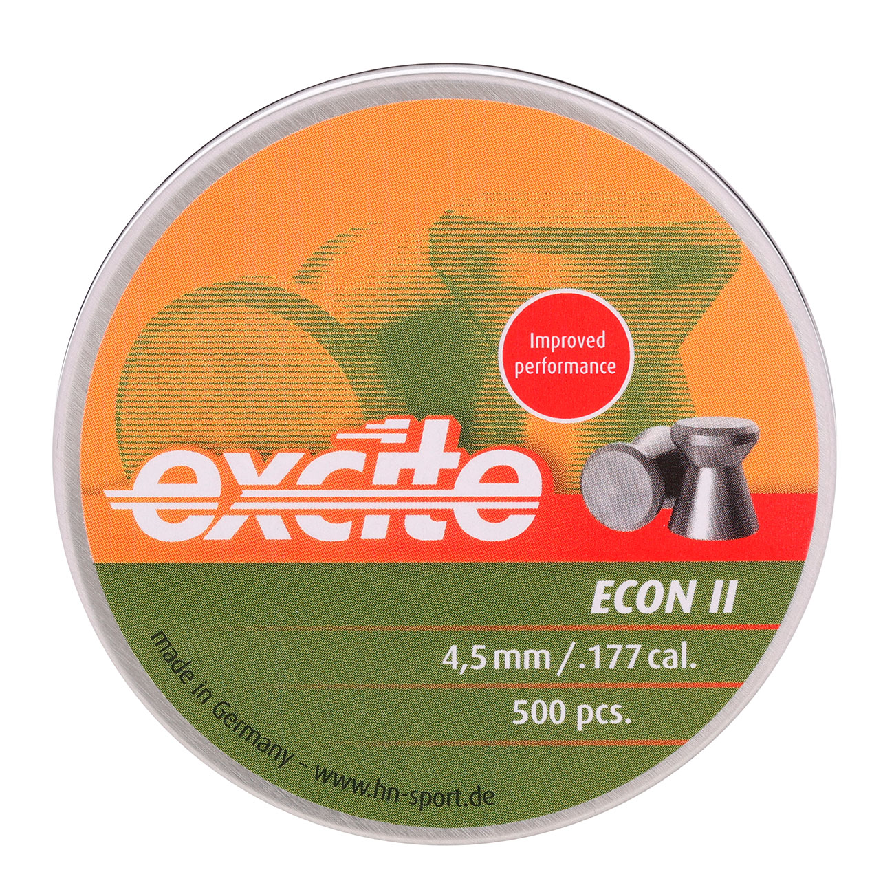 H&N Flachkopf-Diabolos Excite Econ II 4,5mm 500 Stck Bild 3