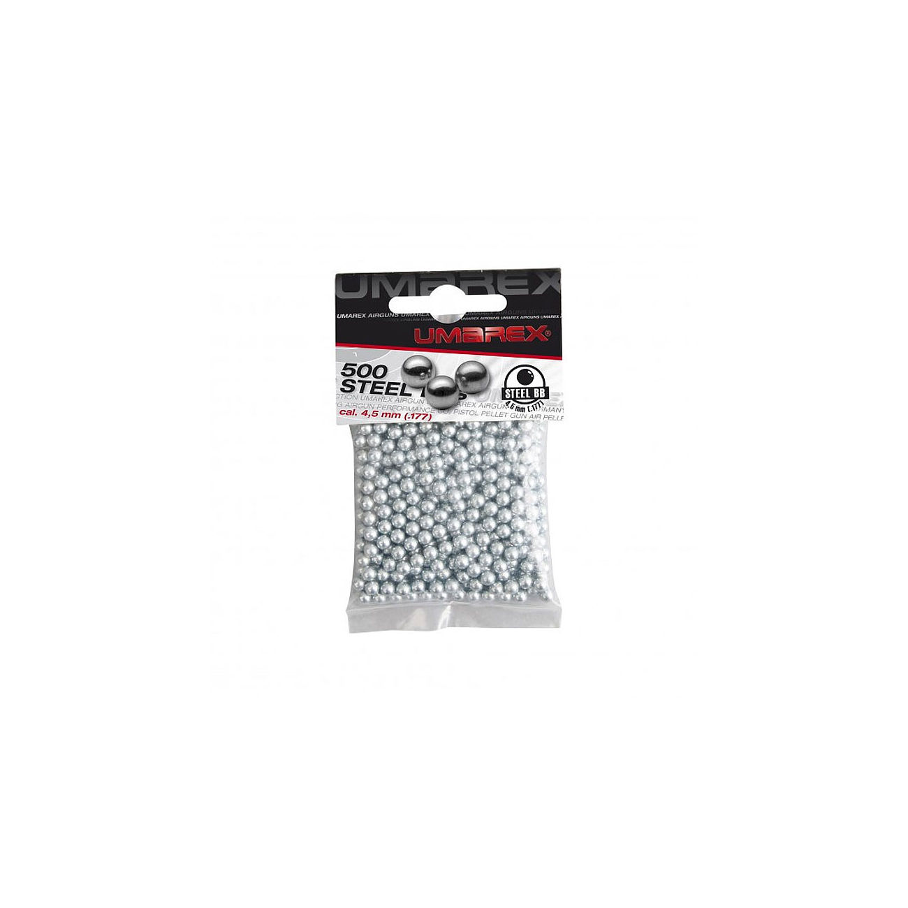 Umarex Stahlrundkugel BB Kaliber 4,5mm 500 Stck
