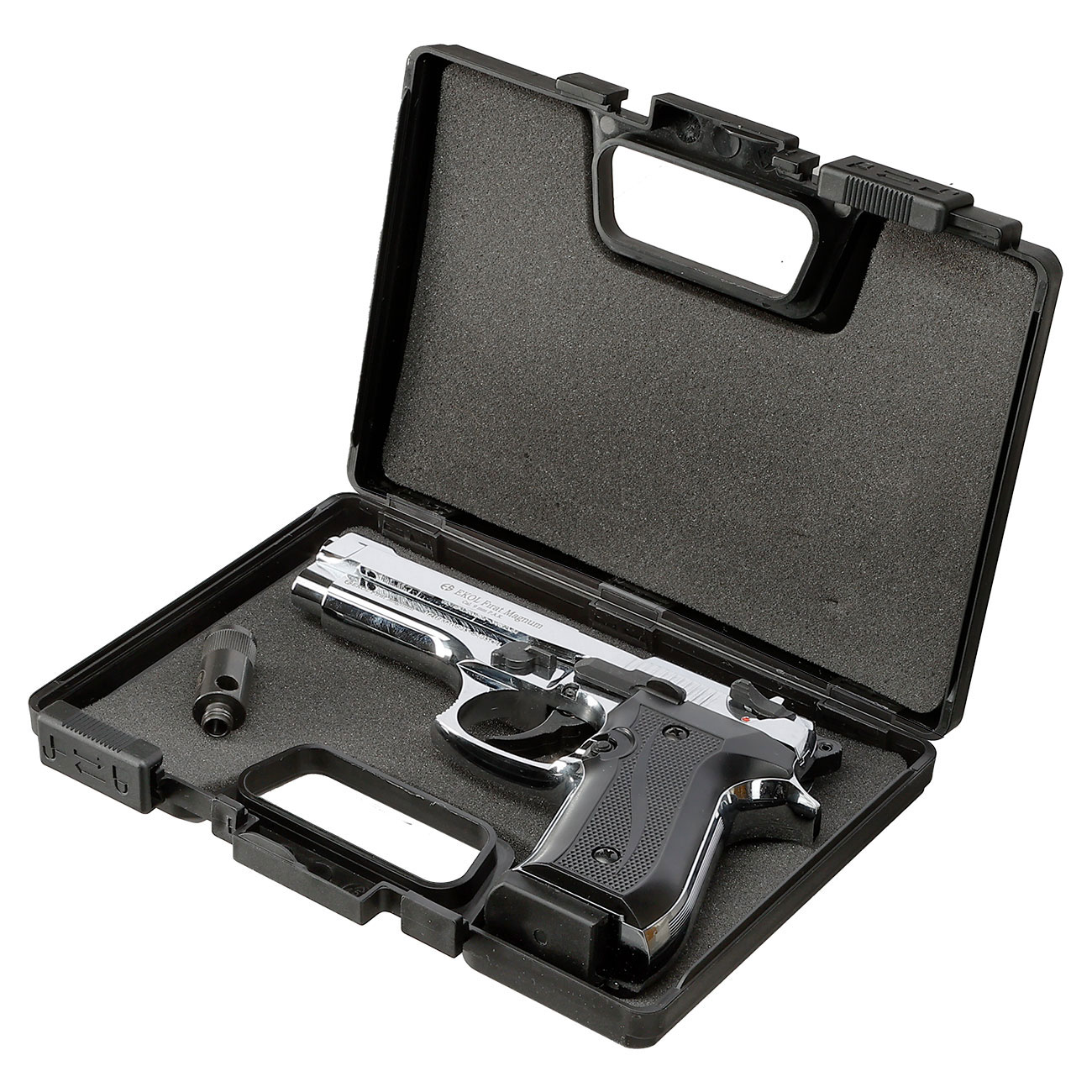 Ekol Firat Magnum Schreckschuss Pistole Kal. 9mm P.A.K. chrom - B-WARE Bild 4
