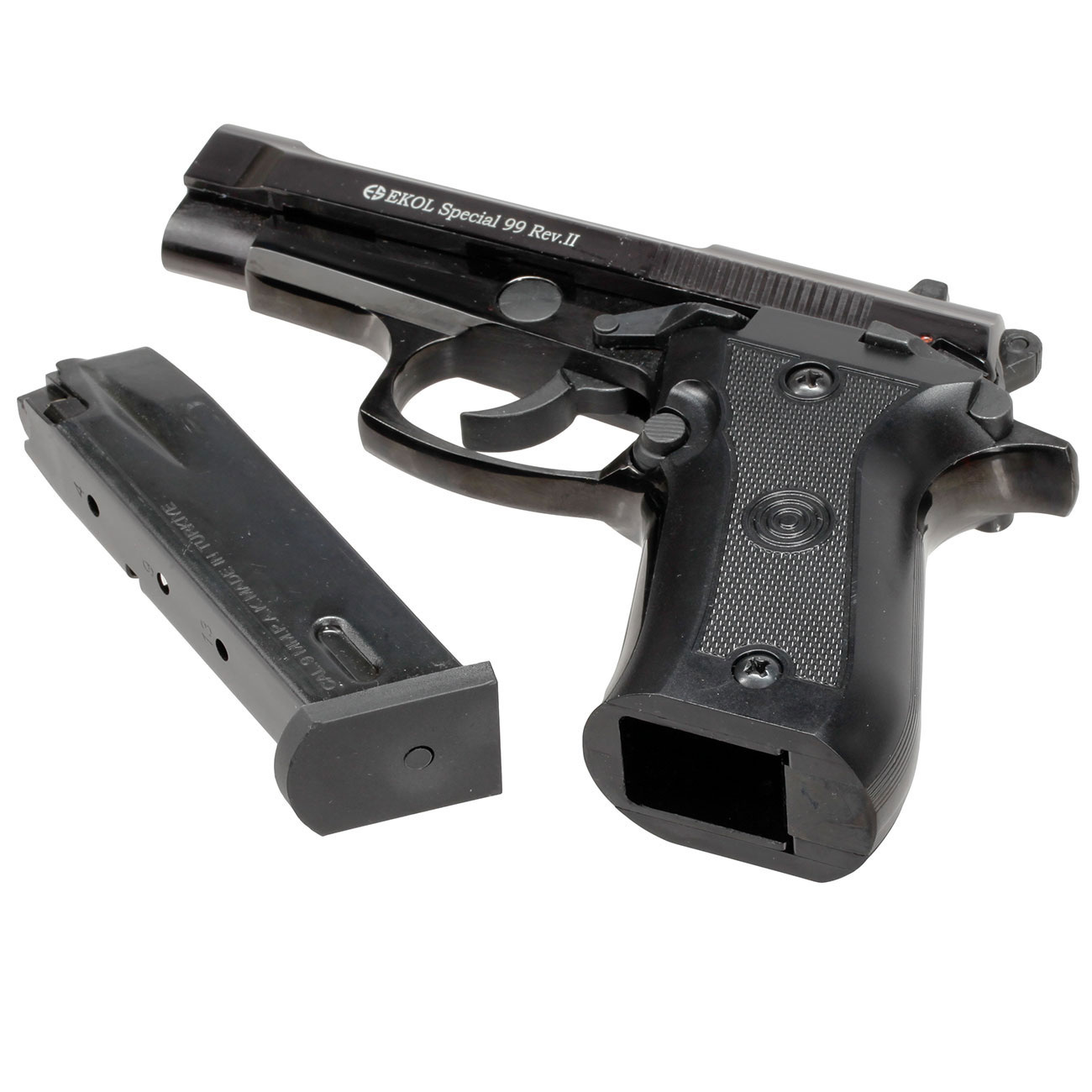 Ekol Special 99 Rev. II Schreckschuss Pistole Kal. 9 mm P.A.K. br�niert - B-WARE Bild 6