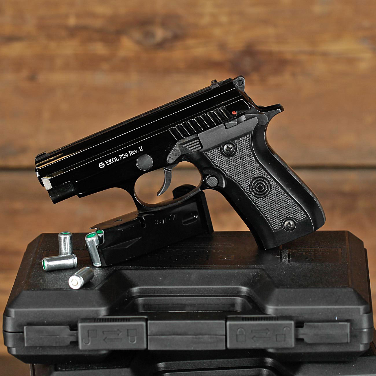 Ekol P29 Rev. II Schreckschuss Pistole Kal. 9 mm P.A.K. br�niert - B-WARE Bild 1