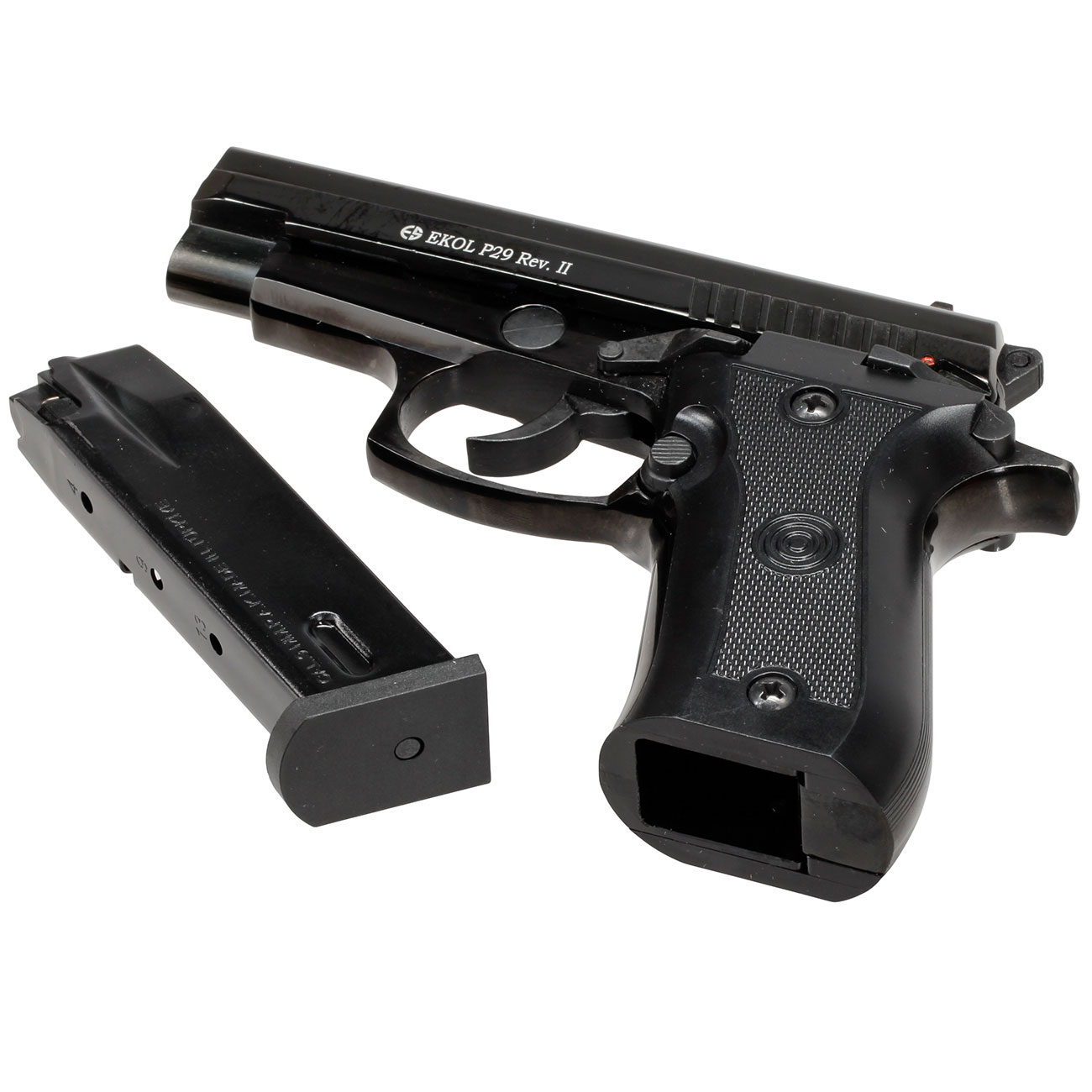 Ekol P29 Rev. II Schreckschuss Pistole Kal. 9 mm P.A.K. br�niert - B-WARE Bild 6
