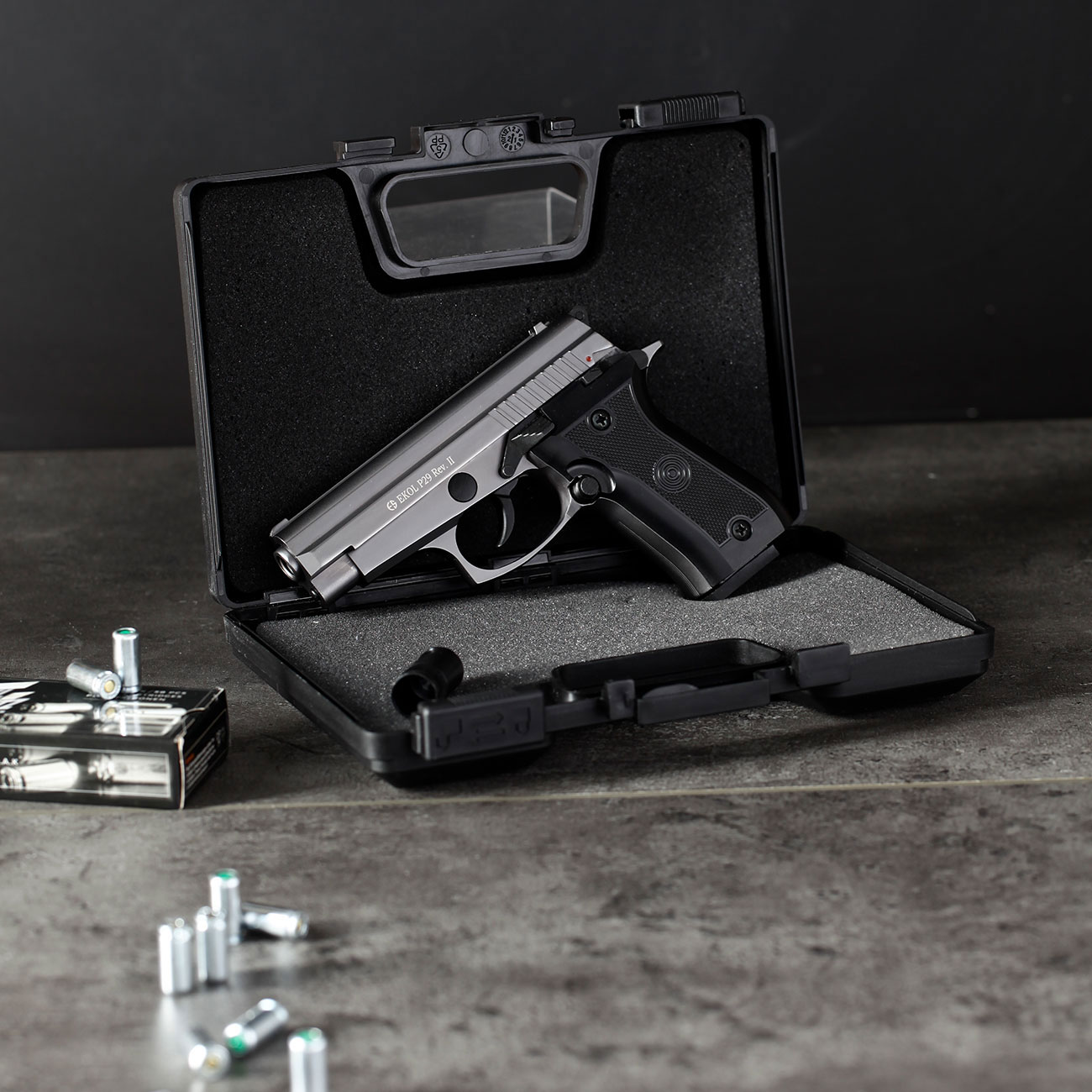 Ekol P29 Rev. II Schreckschuss Pistole Kal. 9 mm P.A.K. titan - B-WARE Bild 1
