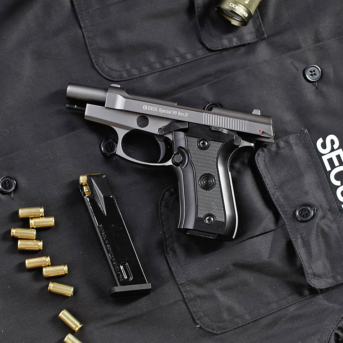 Ekol Special 99 Rev. II Schreckschuss Pistole Kal. 9 mm P.A.K. titan - B-WARE Bild 1