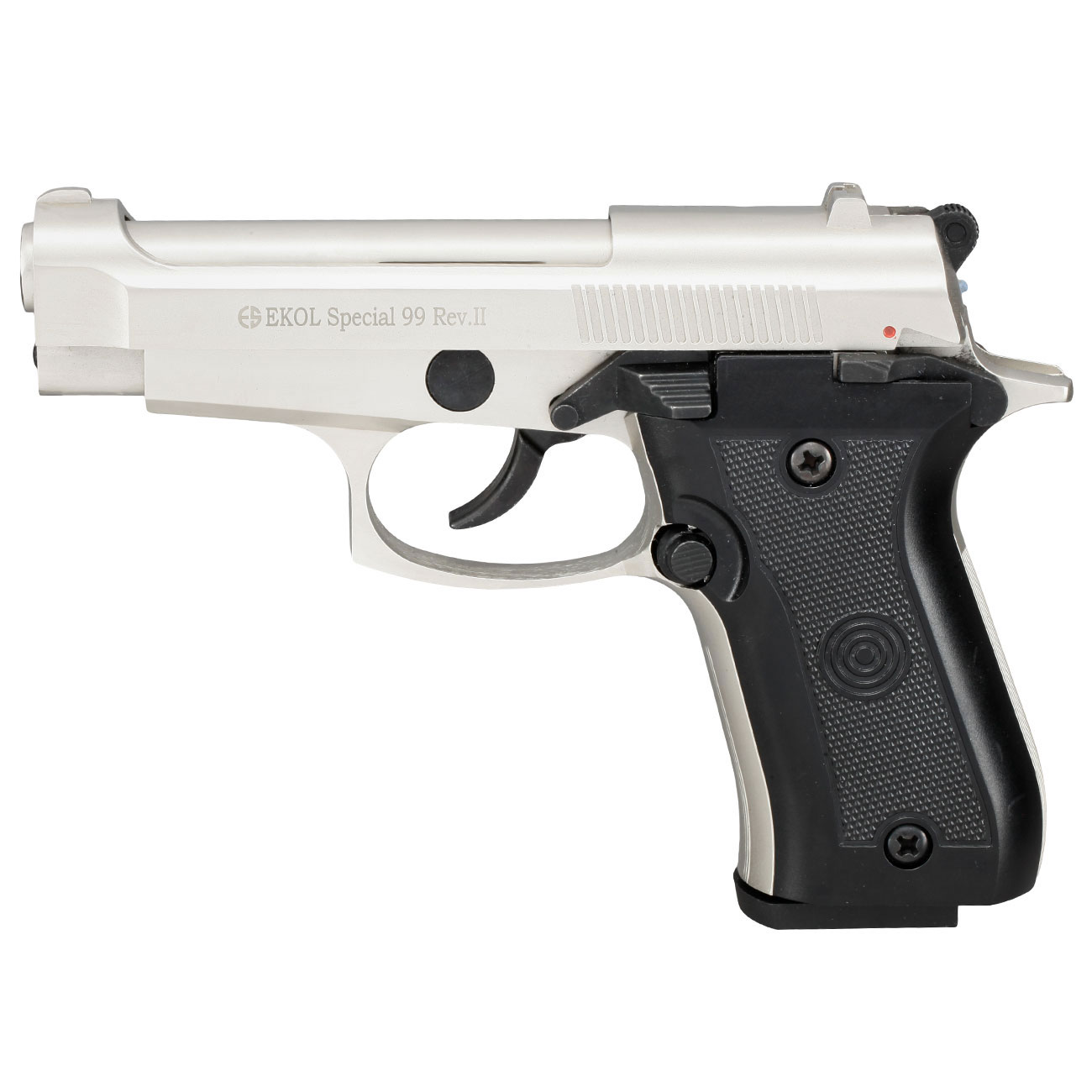 Ekol Special 99 Rev. II Schreckschuss Pistole Kal. 9 mm P.A.K. vernickelt - B-WARE