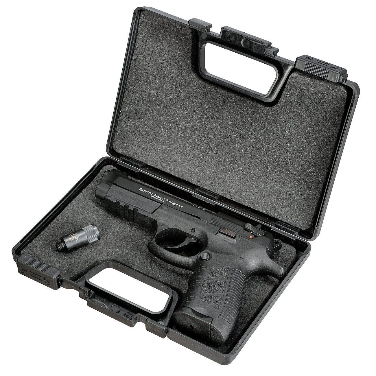 Ekol P92 Magnum Schreckschuss Pistole Kal. 9mm P.A.K. br�niert - B-WARE Bild 4